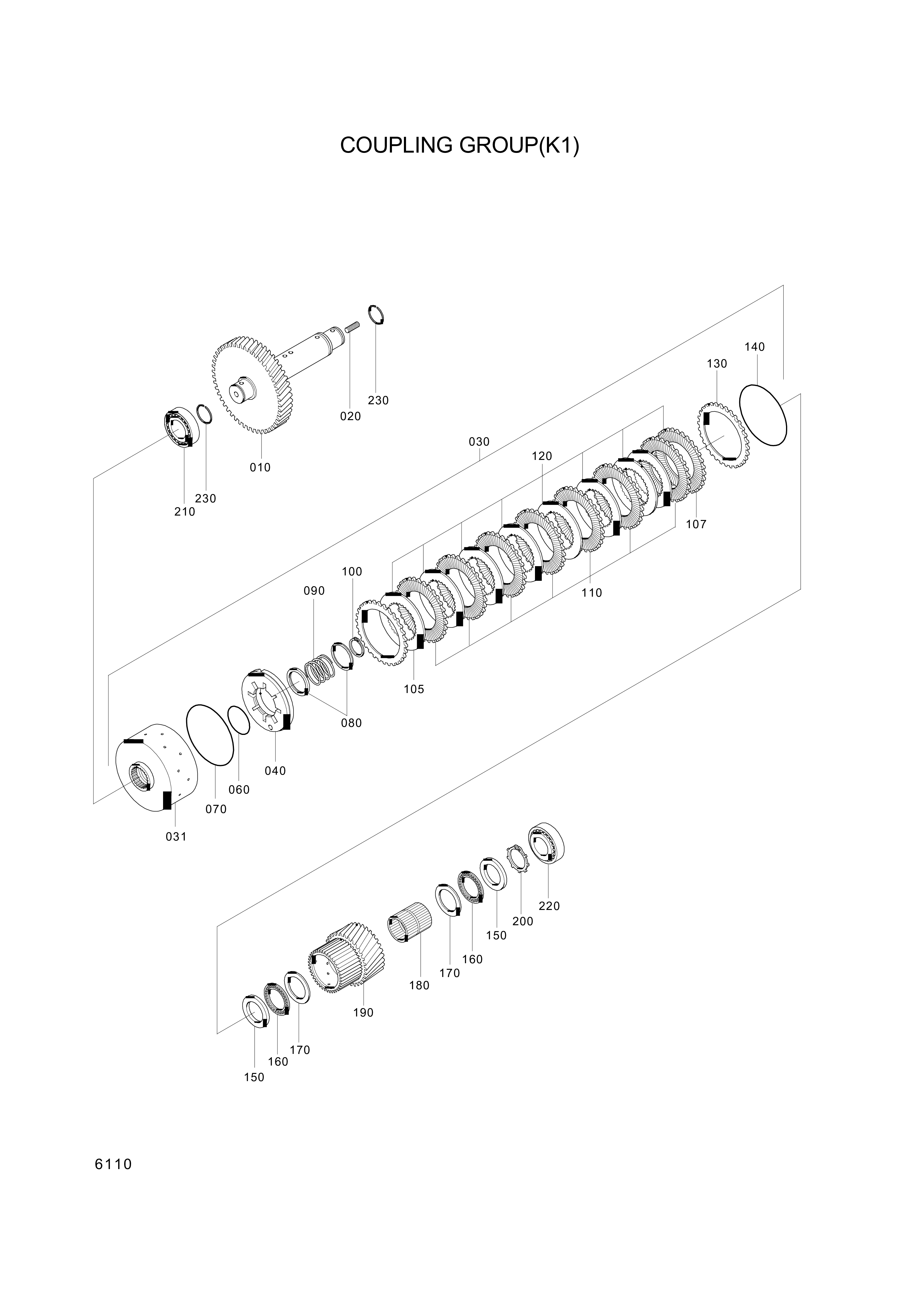 drawing for Hyundai Construction Equipment ZGAQ-01931 - CARRIER-DISC