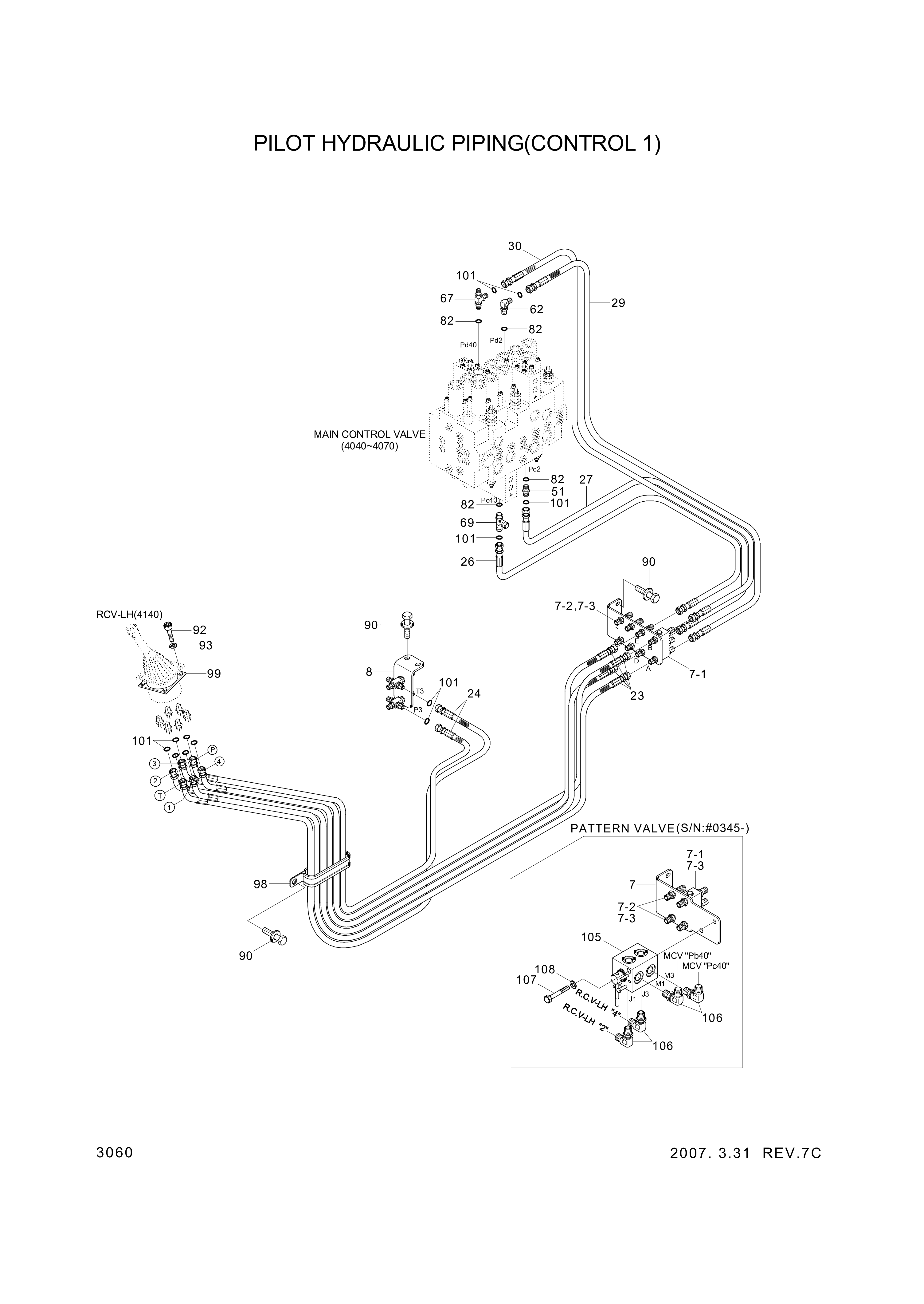 drawing for Hyundai Construction Equipment XKAY-00817 - CONNECTOR-ORFS