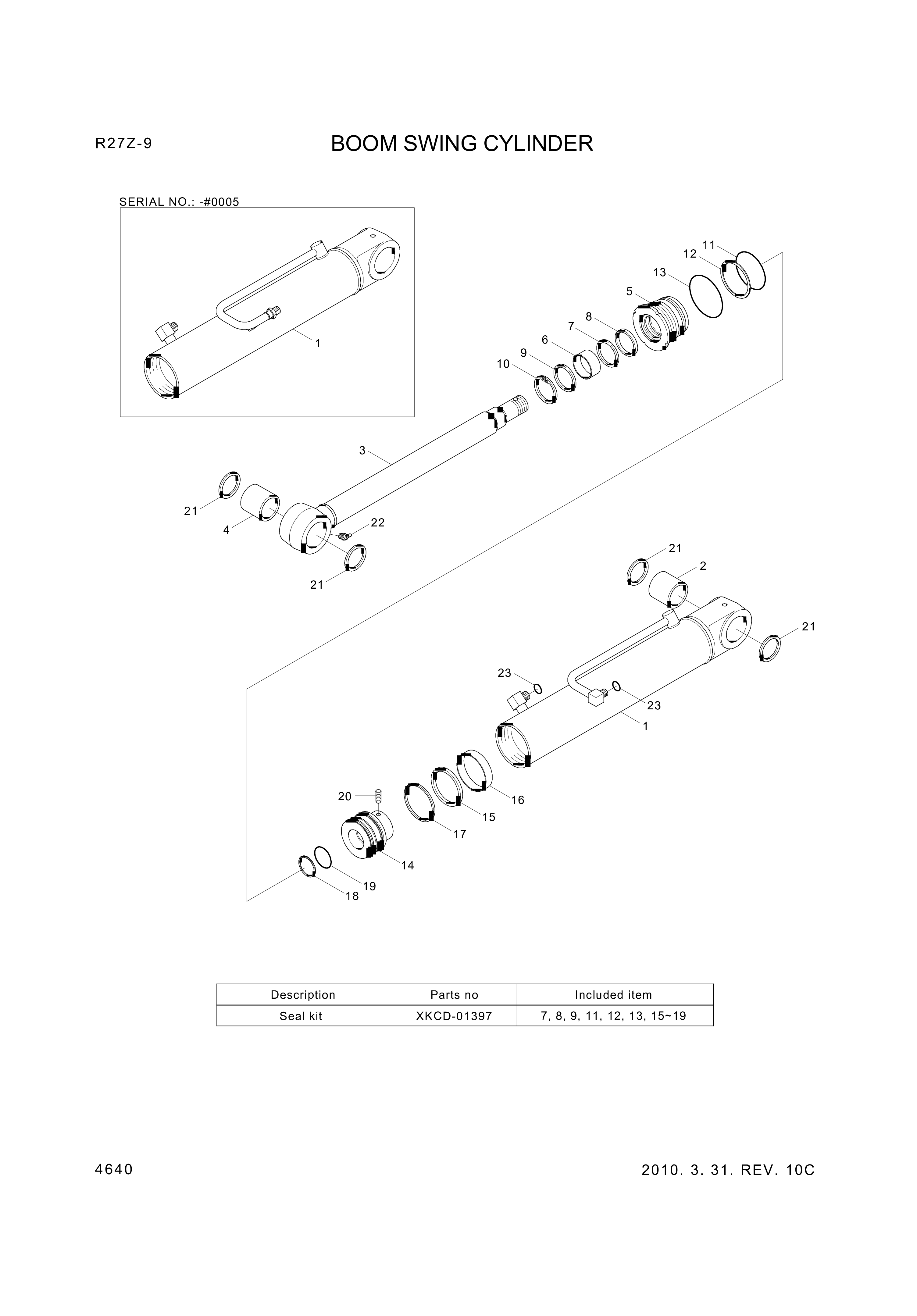 drawing for Hyundai Construction Equipment XKCD-01394 - RING-WEAR