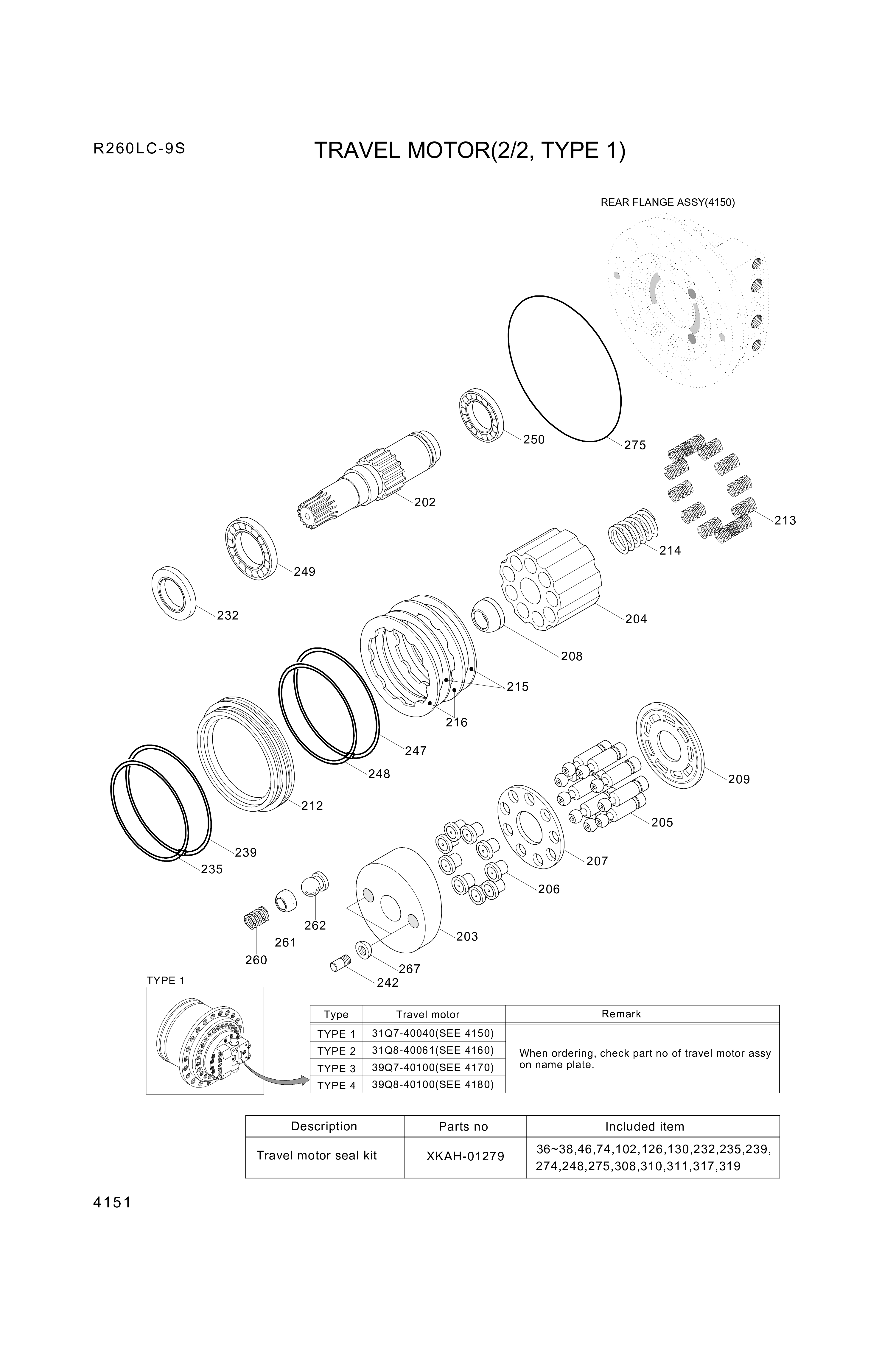 drawing for Hyundai Construction Equipment XKAH-01129 - BLOCK-ROTARY