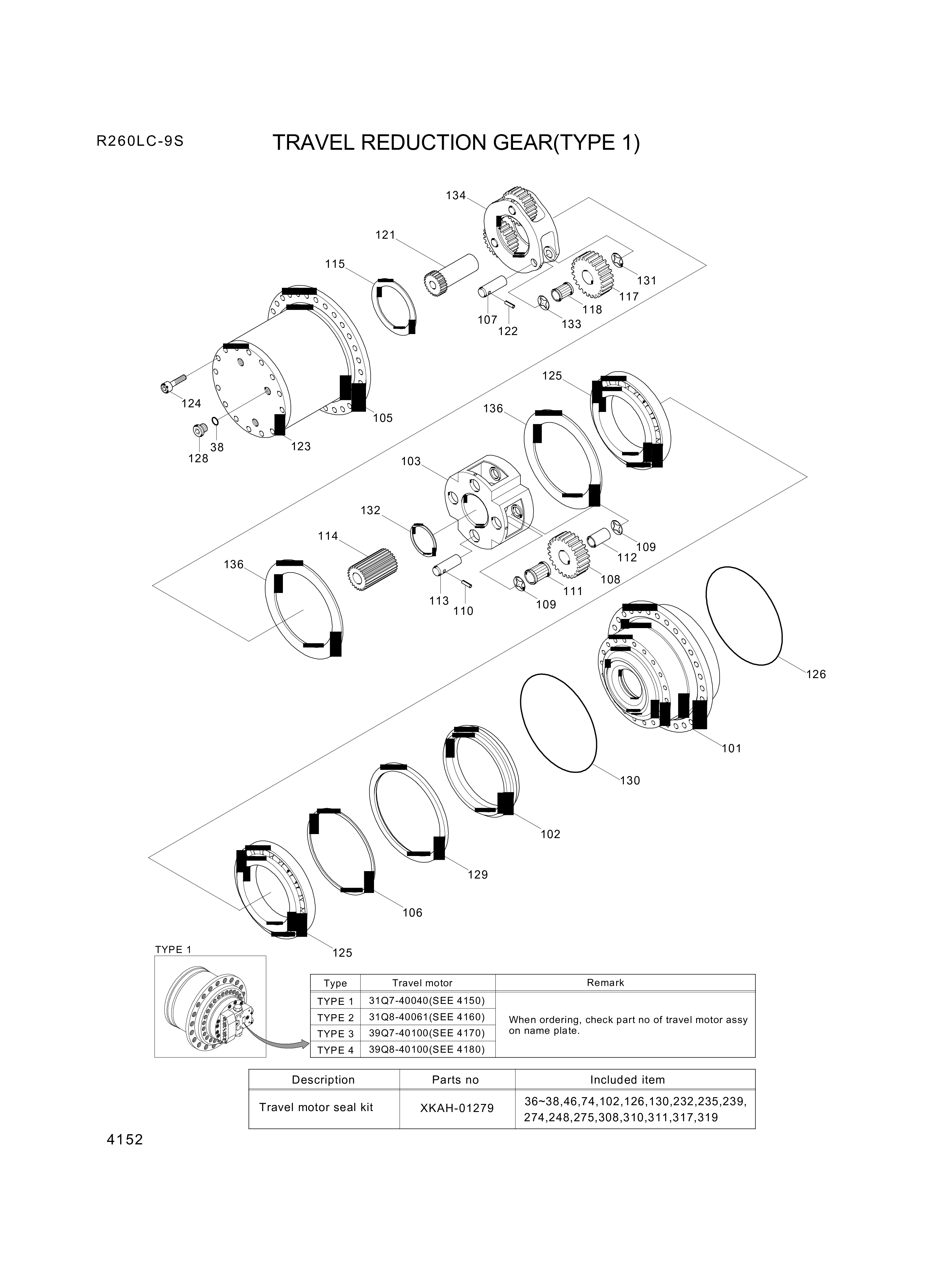 drawing for Hyundai Construction Equipment XKAH-01104 - BUSHING-FLOATING
