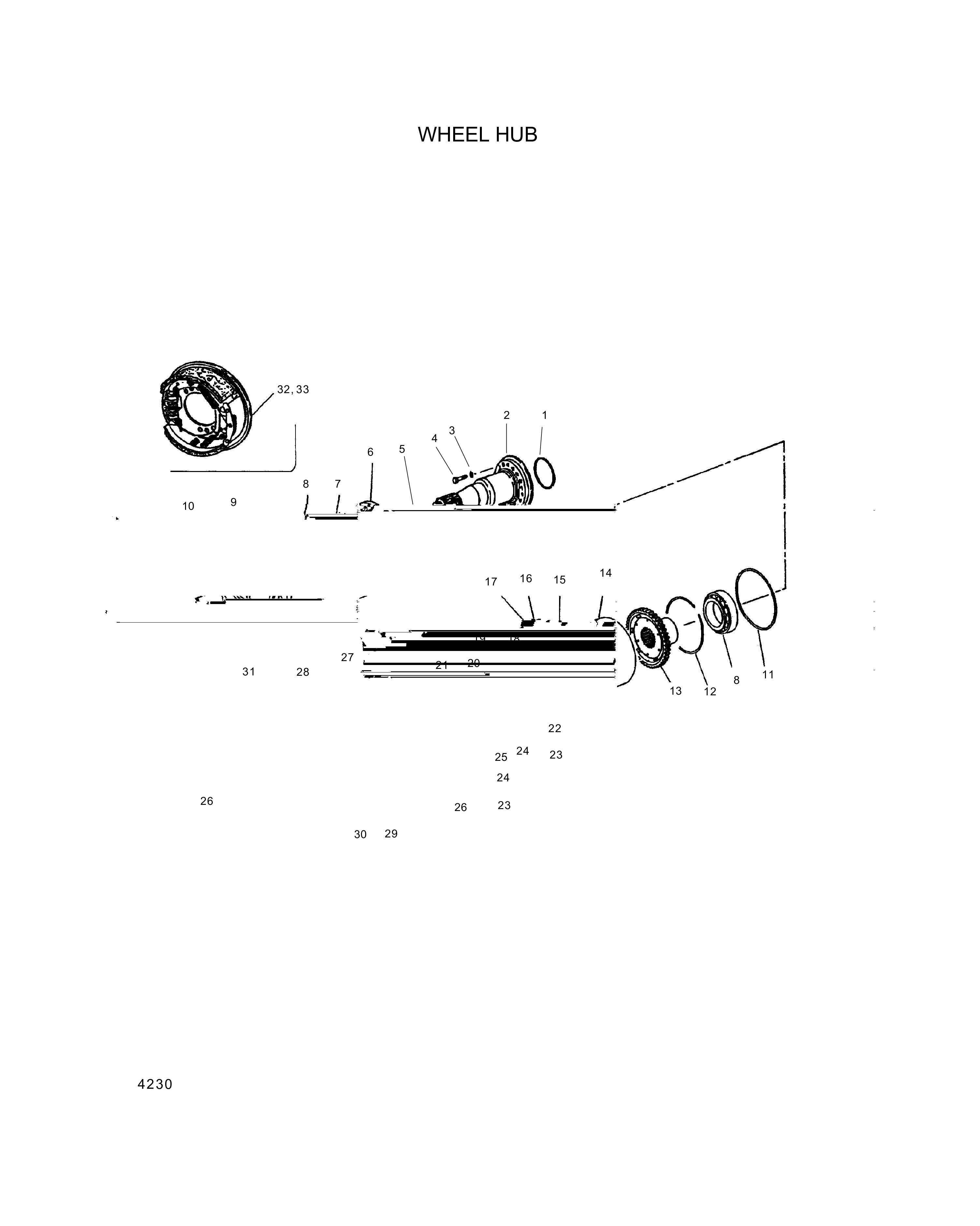 drawing for Hyundai Construction Equipment 661163 - NUT-WHEEL