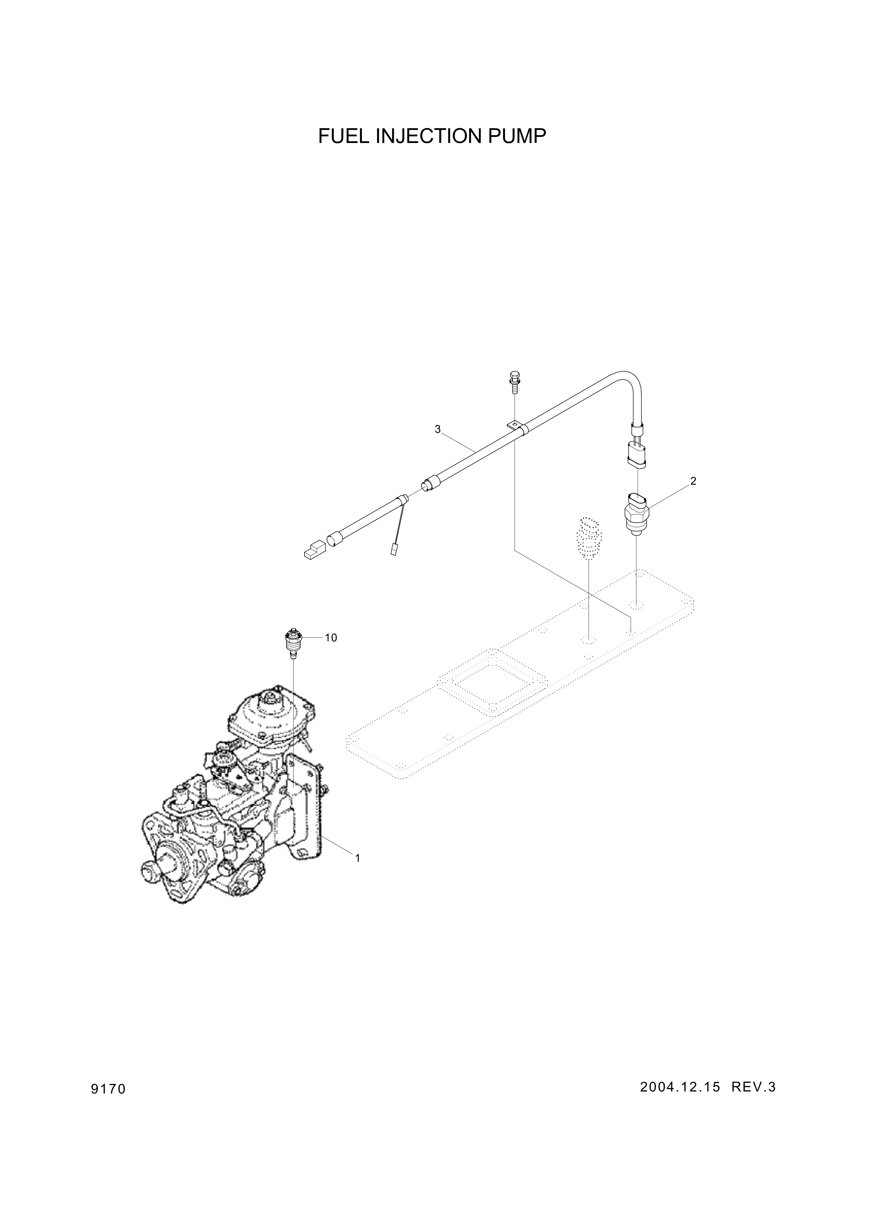 drawing for Hyundai Construction Equipment YUBP-07075 - SOLENOID KIT