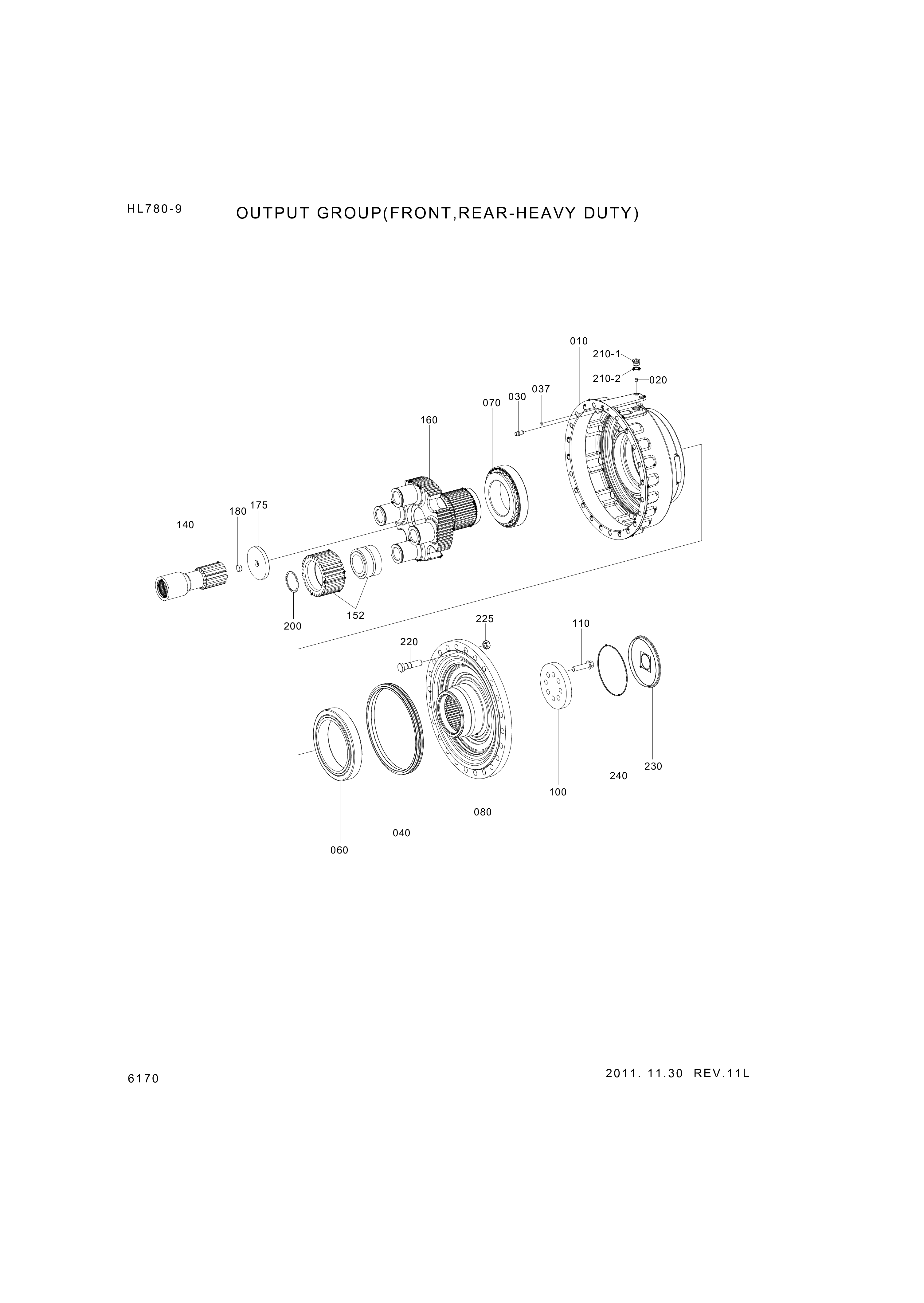 drawing for Hyundai Construction Equipment ZGAQ-03745 - COVER
