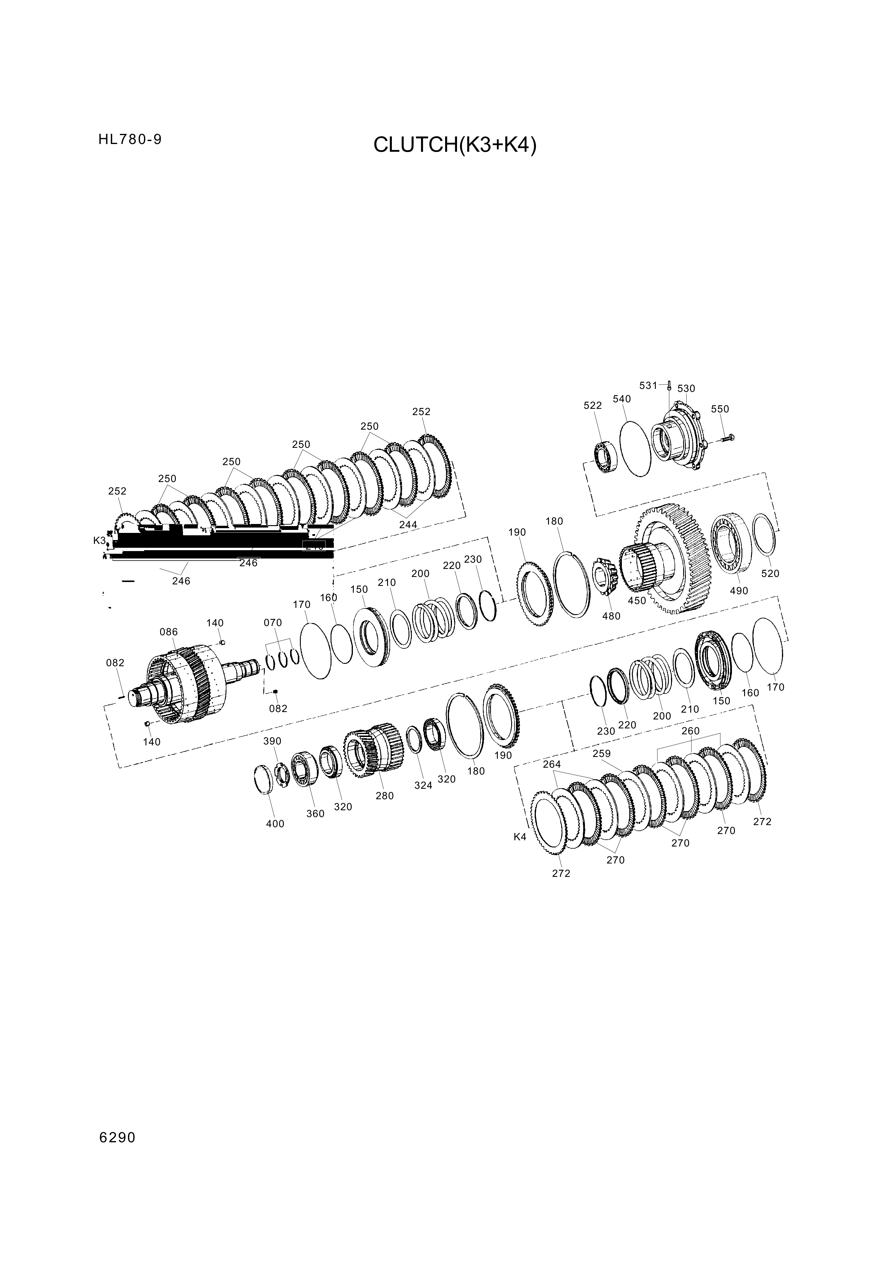 drawing for Hyundai Construction Equipment ZGAQ-01719 - NUT-SLOT