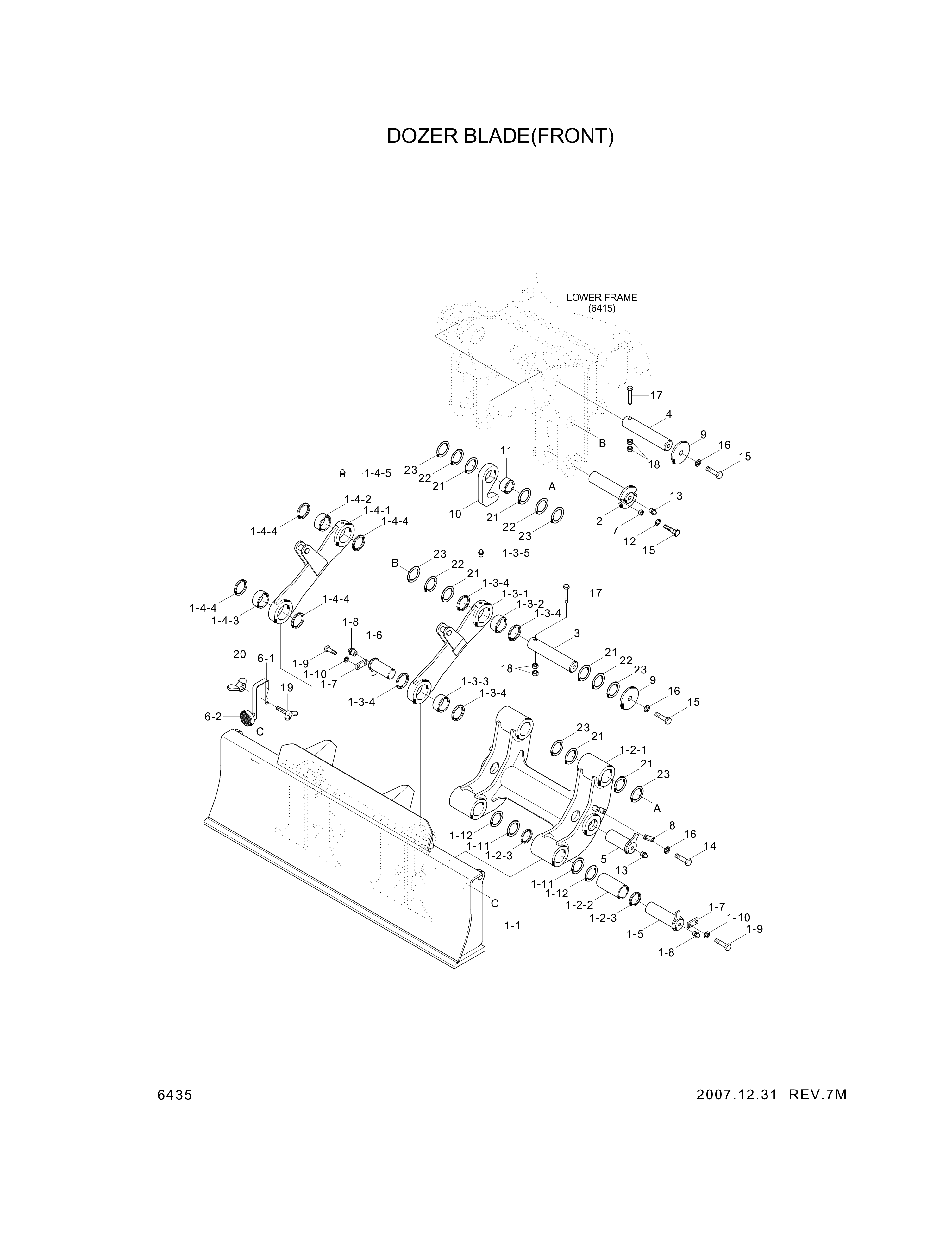 drawing for Hyundai Construction Equipment S261-100006 - NUT-WING