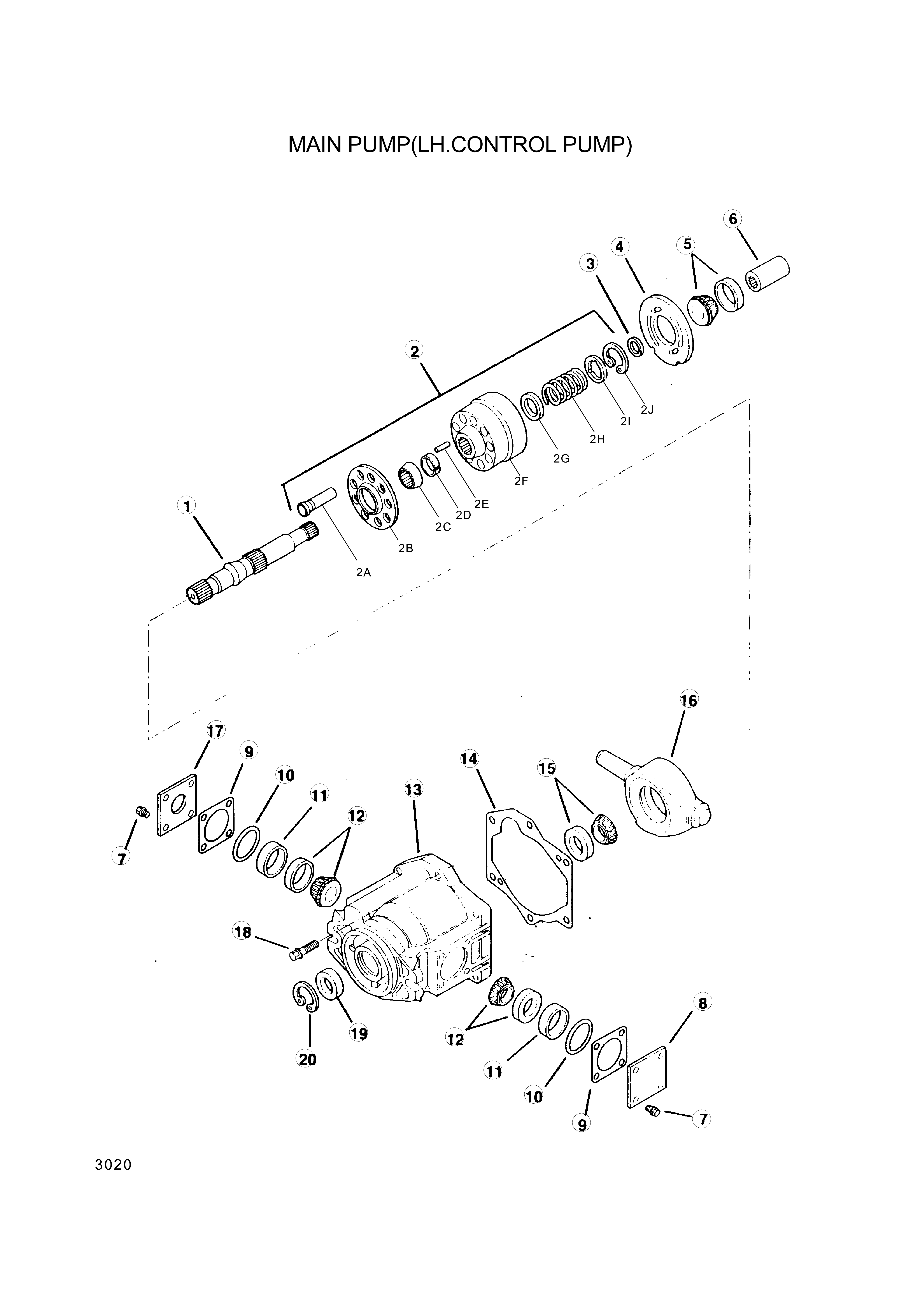 drawing for Hyundai Construction Equipment 942401 - BEARING SPACER KIT
