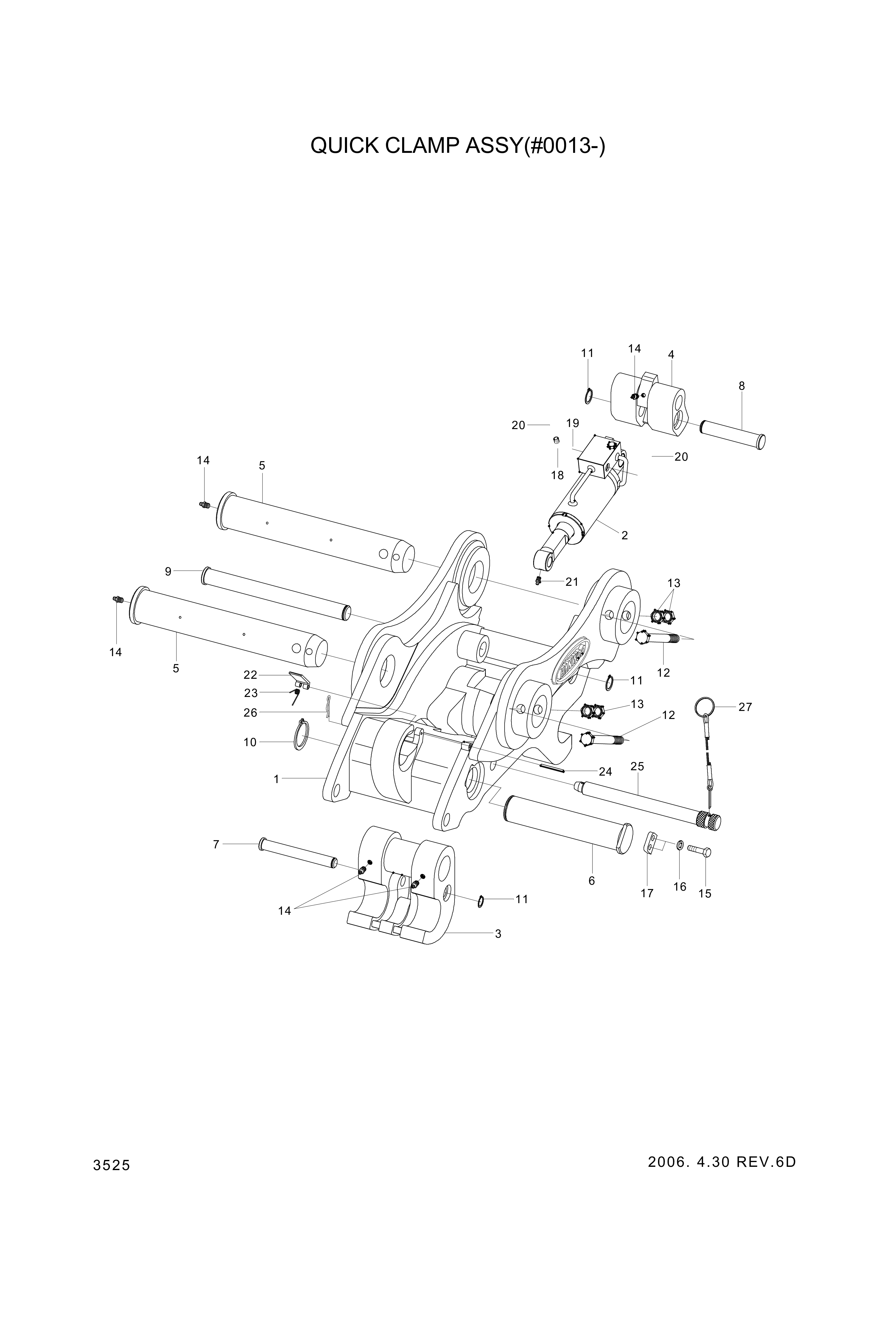drawing for Hyundai Construction Equipment XKBP-00101 - WASHER-SPRING