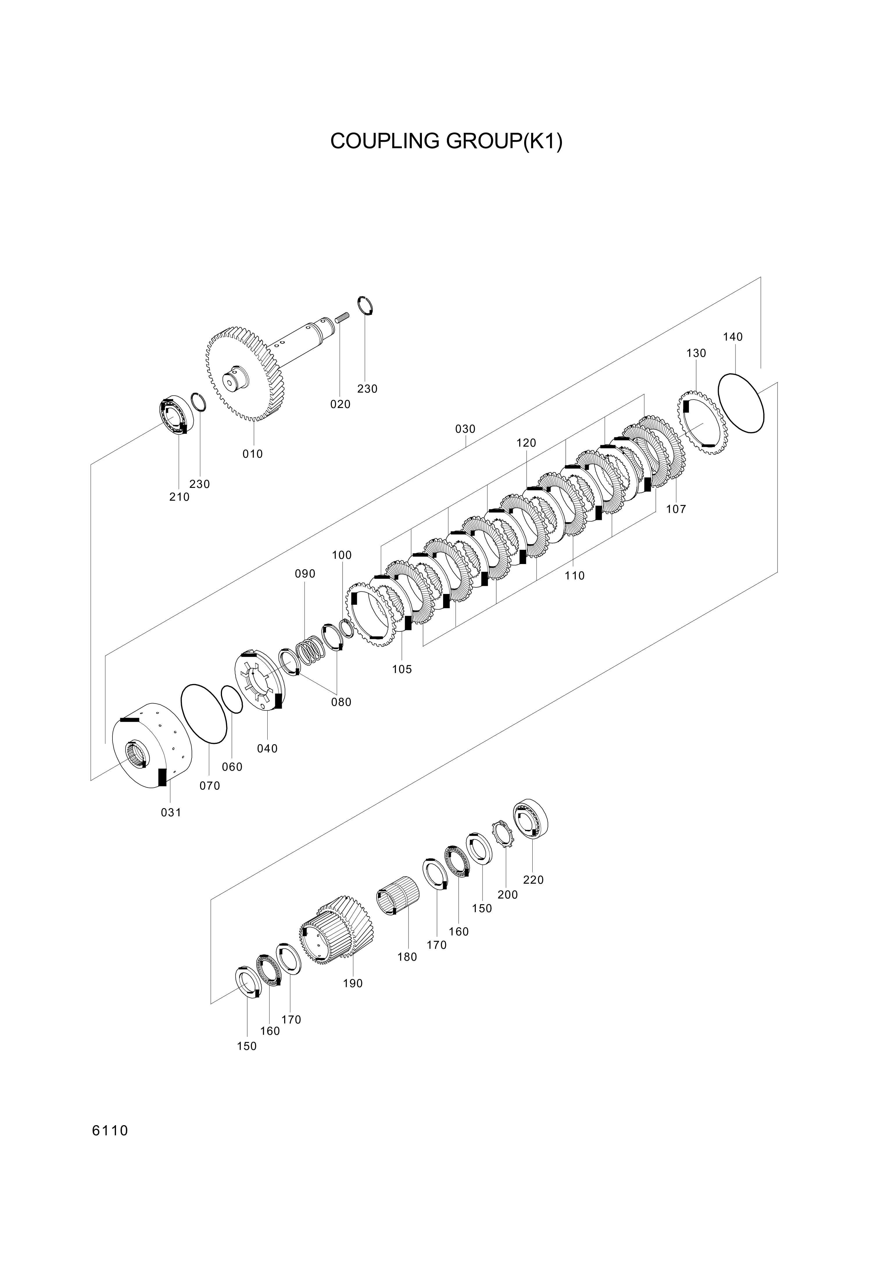 drawing for Hyundai Construction Equipment ZGAQ-01931 - CARRIER-DISC