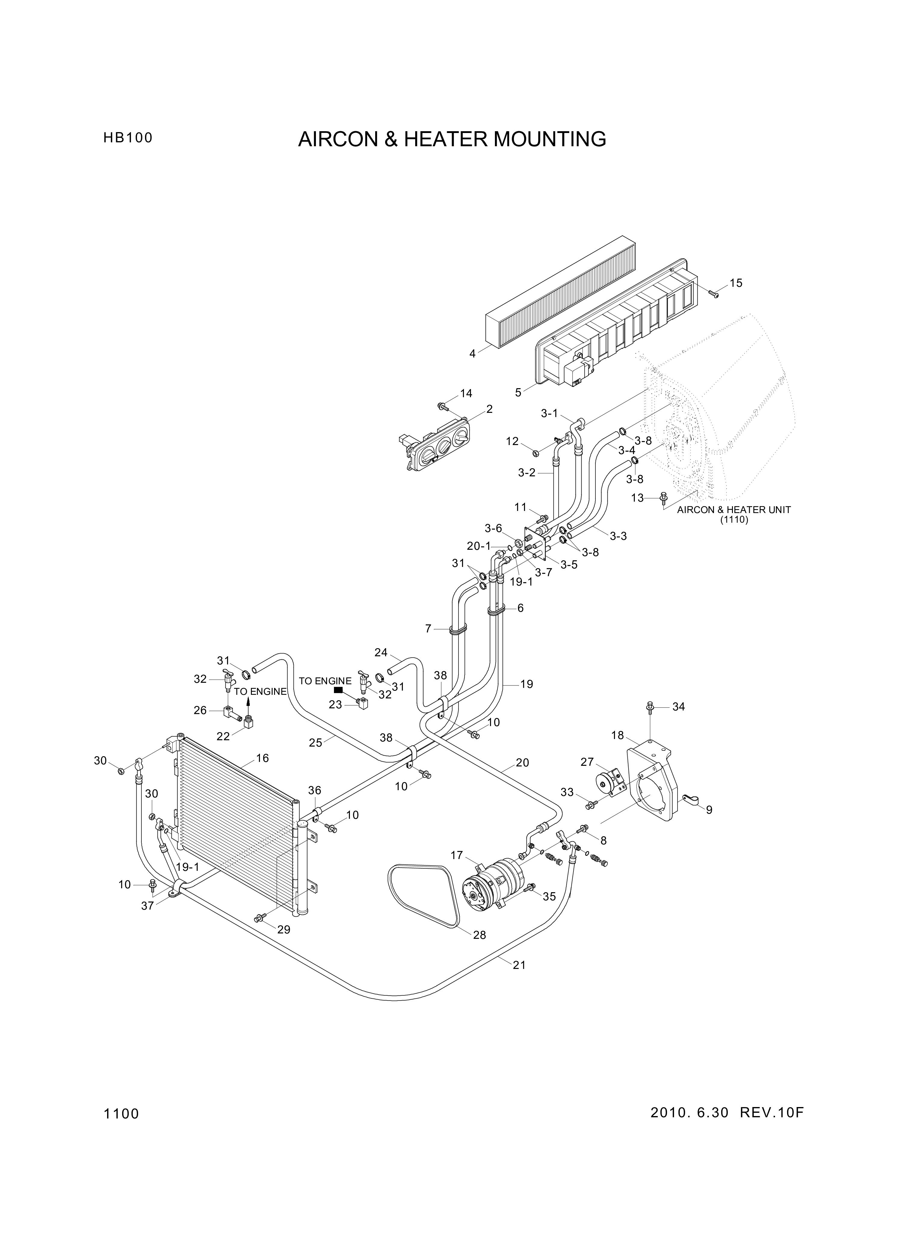 drawing for Hyundai Construction Equipment S281-081006 - NUT-FLANGE