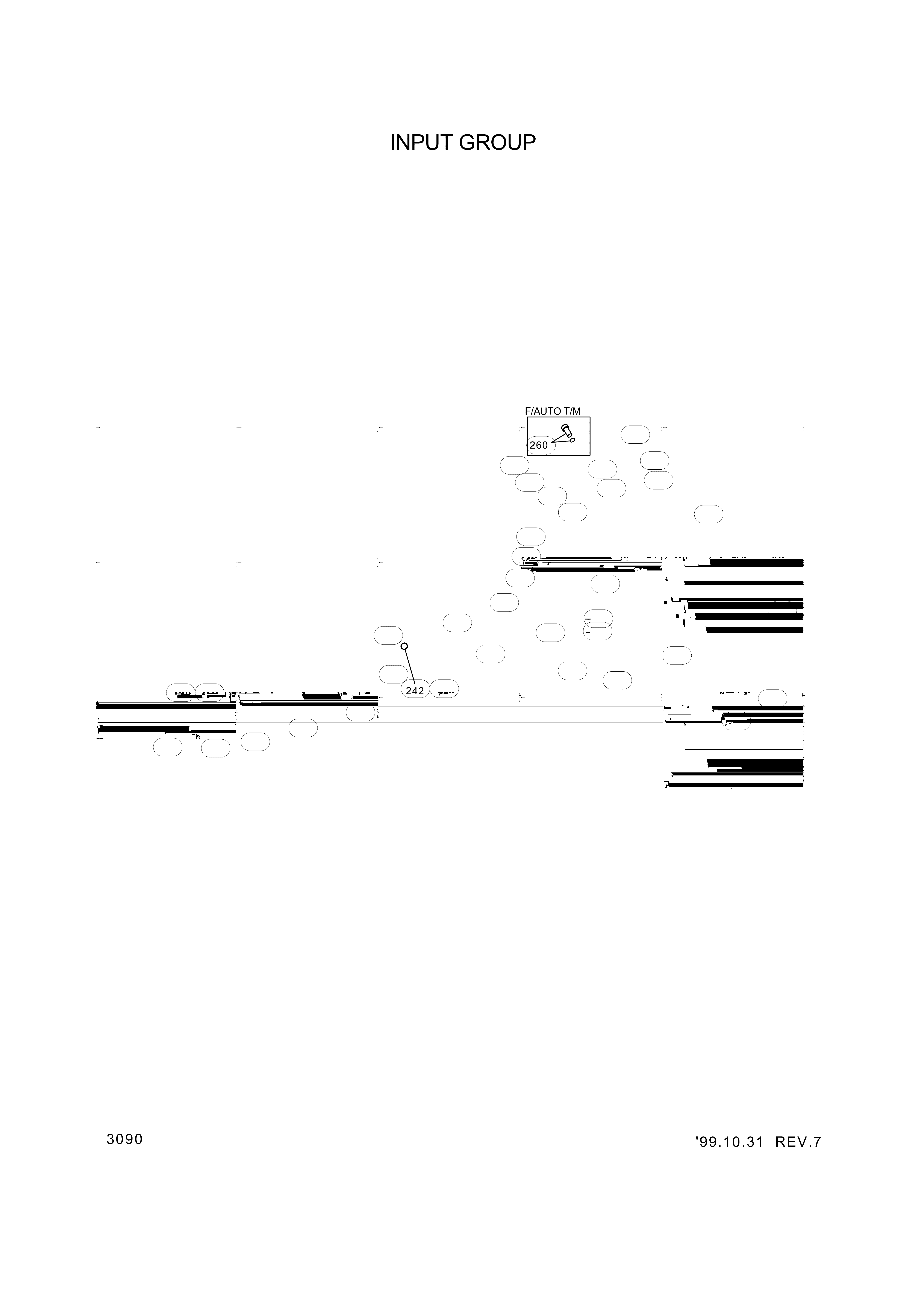 Technical drawing of Hyundai Construction Equipment 4646-302-033 BEARING with dimensions and layout (figure 3)