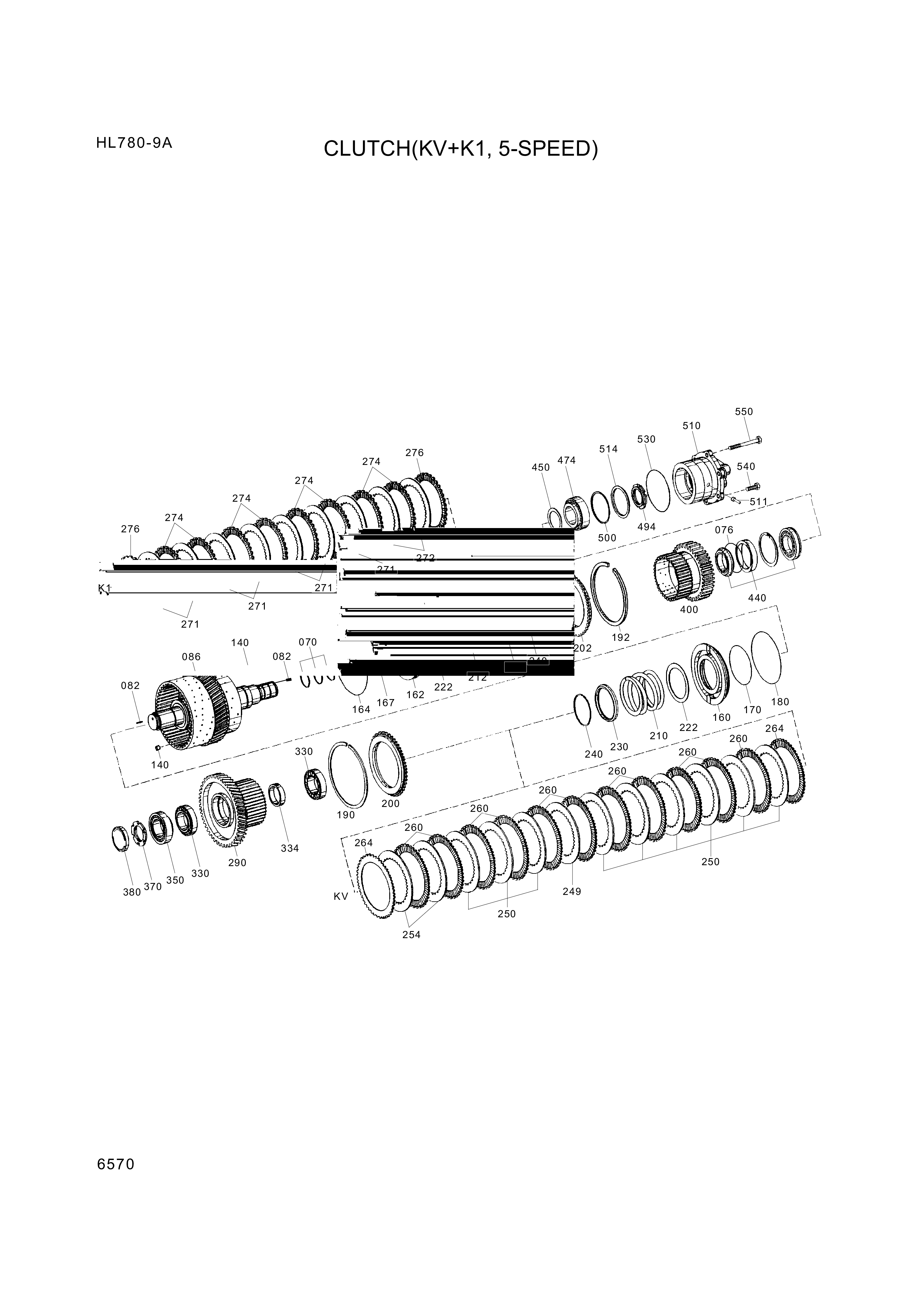 drawing for Hyundai Construction Equipment 0501-316-028 - DISC-O/CLUTCH