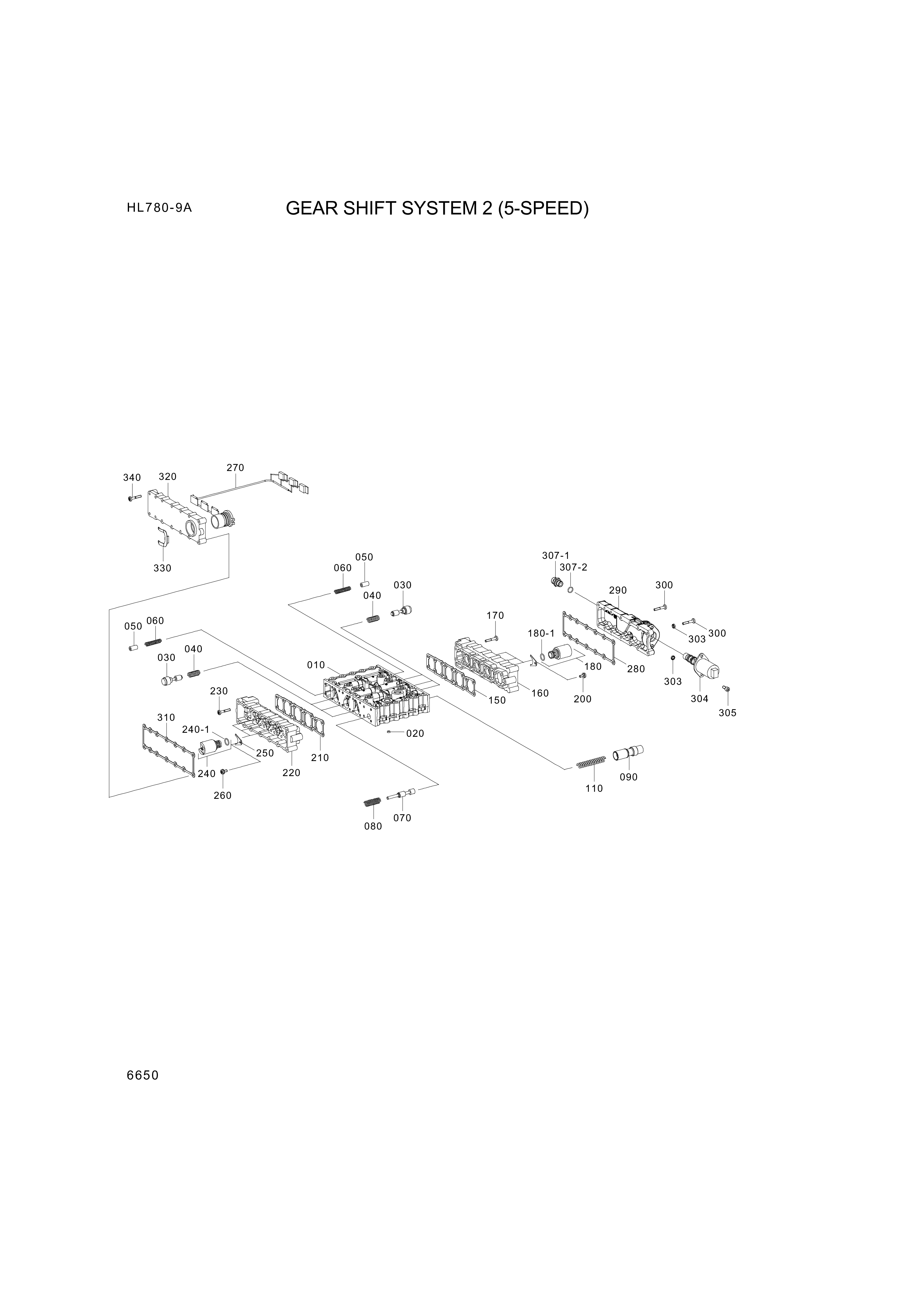 drawing for Hyundai Construction Equipment 4656-206-013 - BLOCK-VALVE