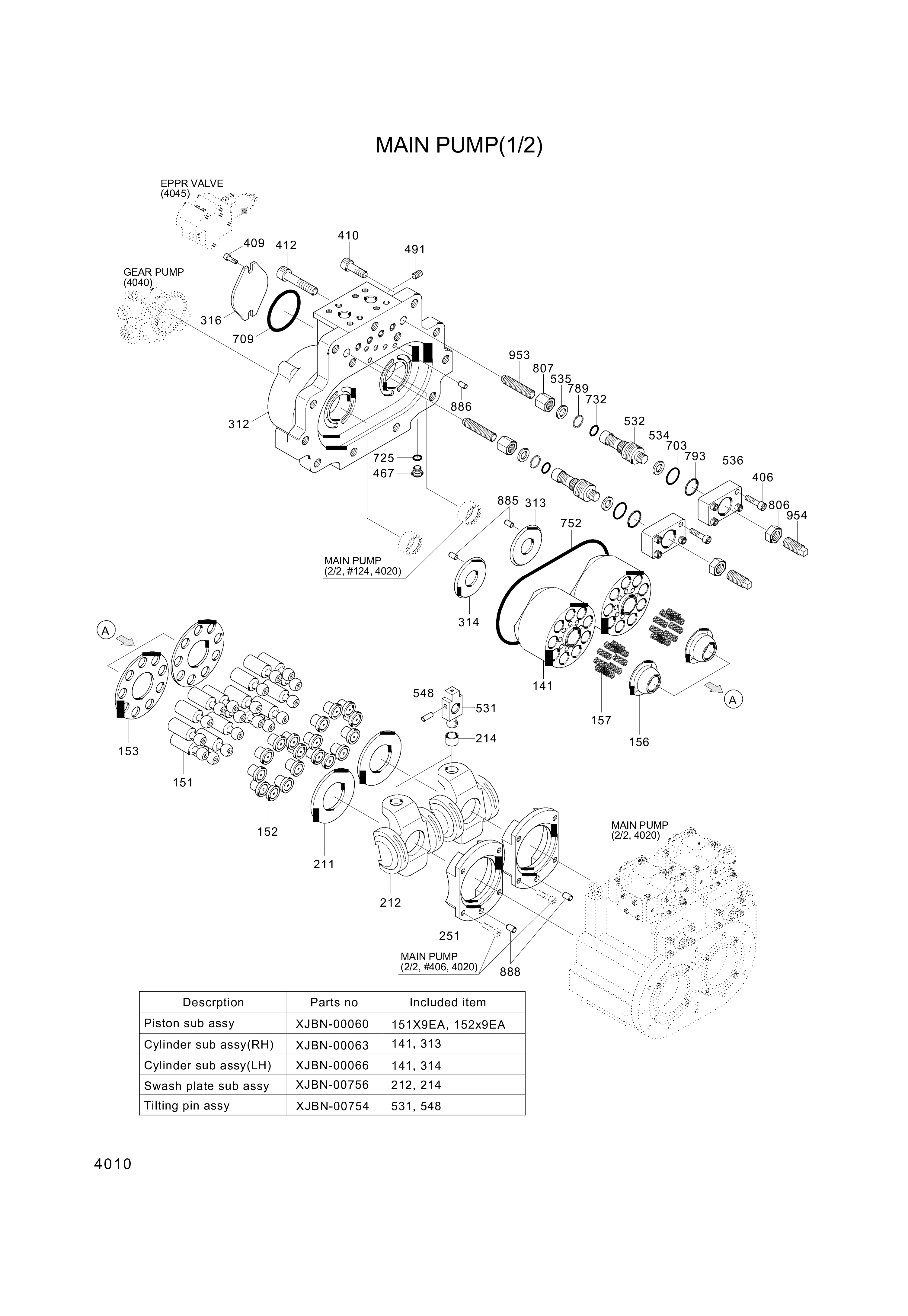 drawing for Hyundai Construction Equipment XJBN-00791 - REGULATOR