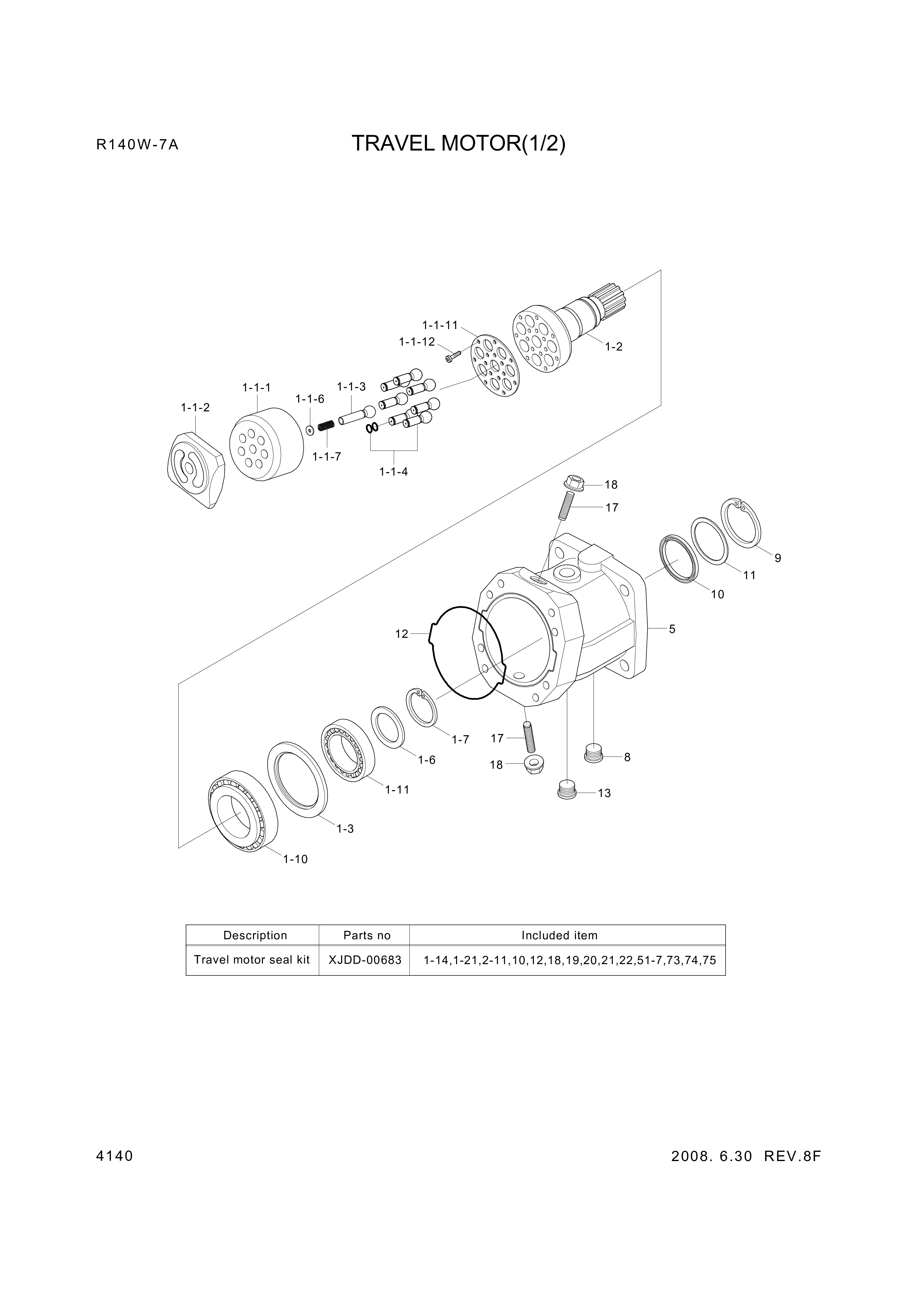 drawing for Hyundai Construction Equipment R909921788 - CONTROL LENS