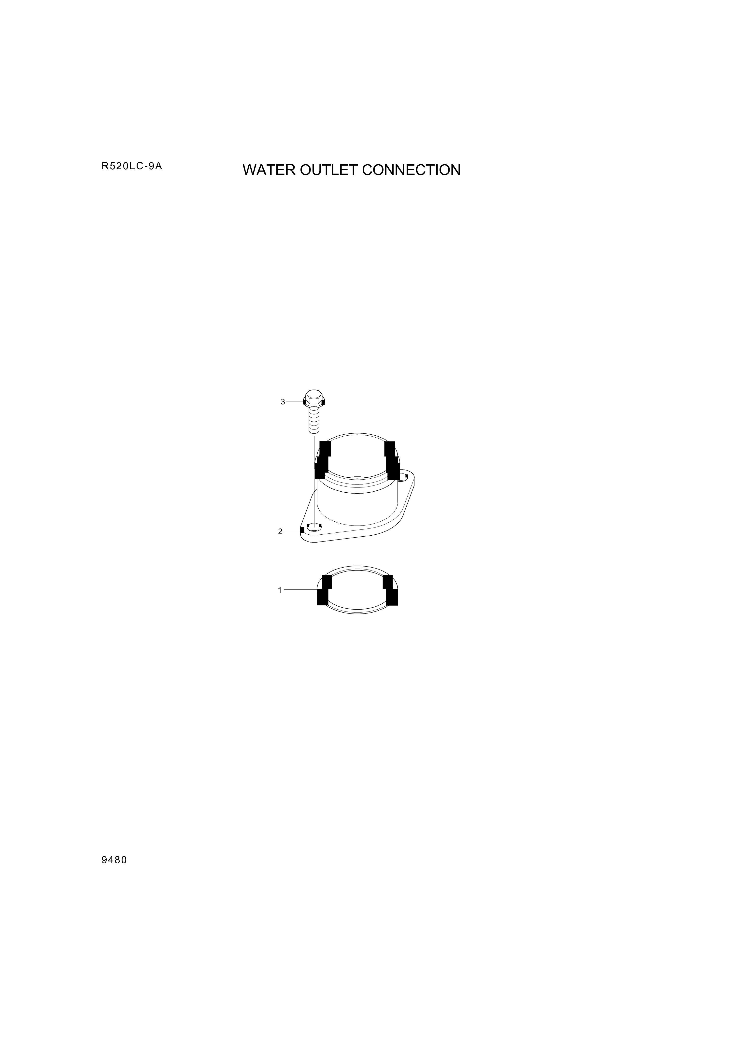 Technical drawing of Hyundai Construction Equipment YUBP-04614 O-RING with dimensions and layout