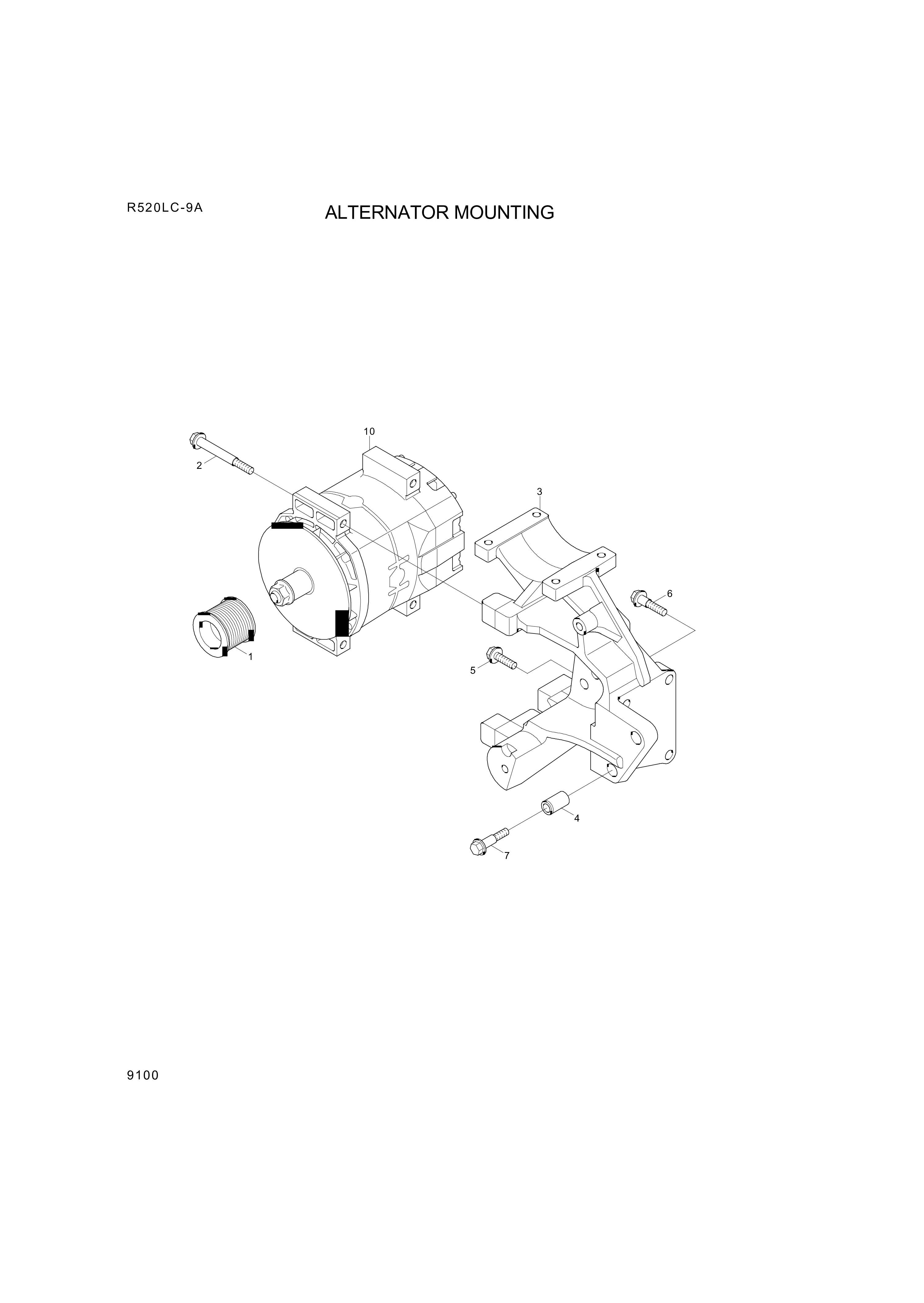 drawing for Hyundai Construction Equipment YUBP-04744 - SCREW-HEX