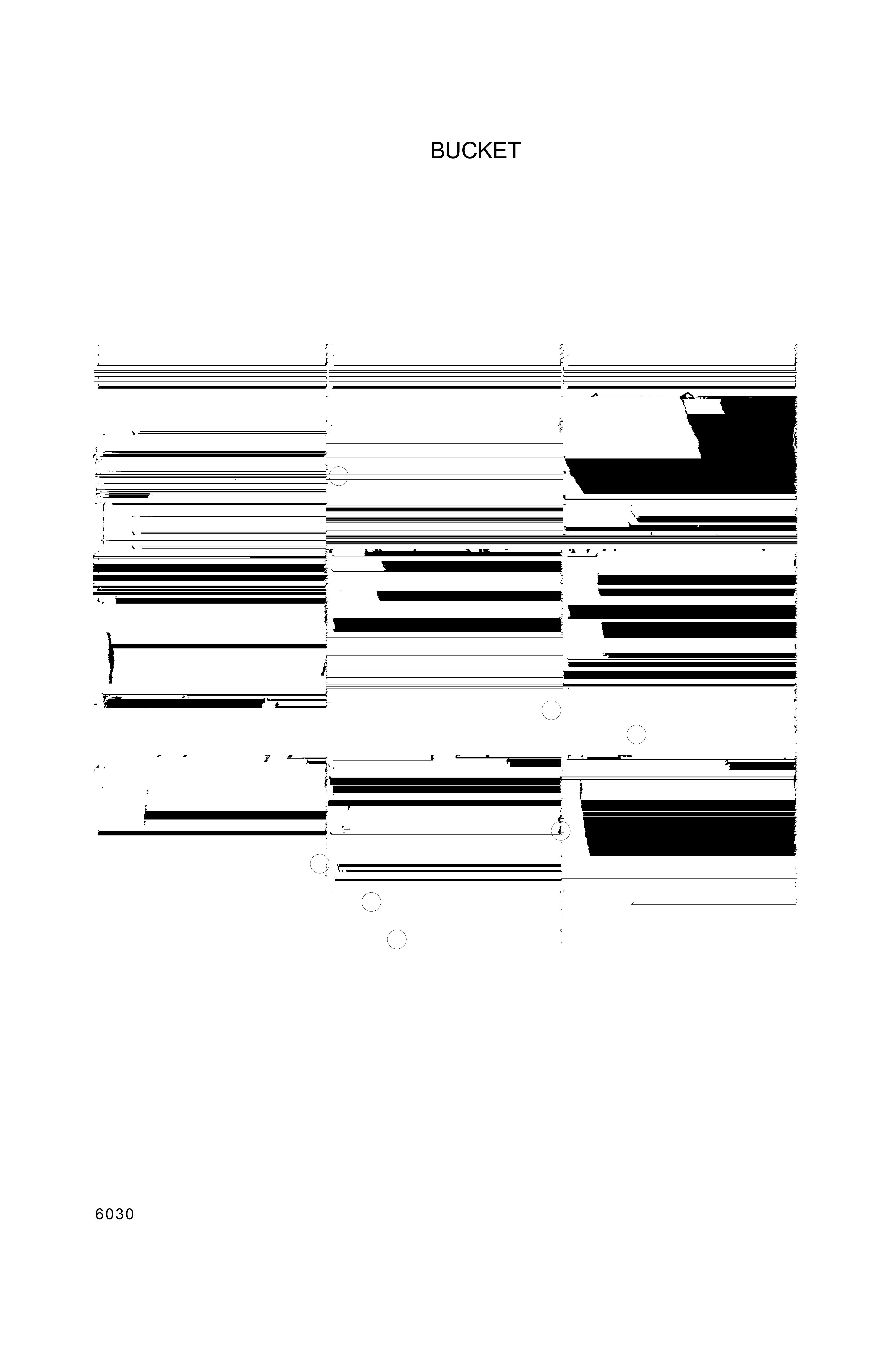 drawing for Hyundai Construction Equipment 61L1-3001 - BUCKET
