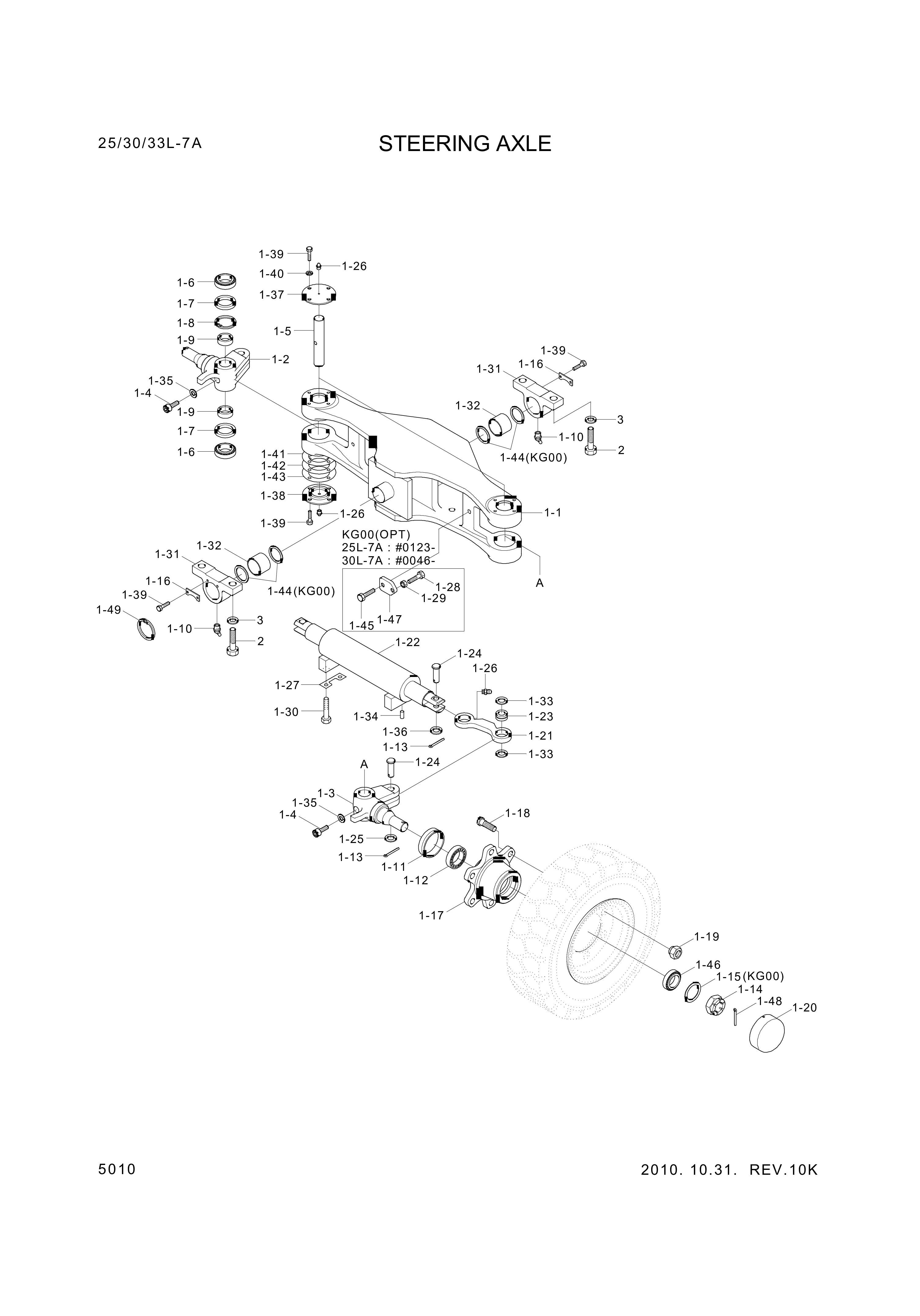 Technical drawing of Hyundai Construction Equipment S461-500562 Pin-Split with dimensions and layout (figure 4)