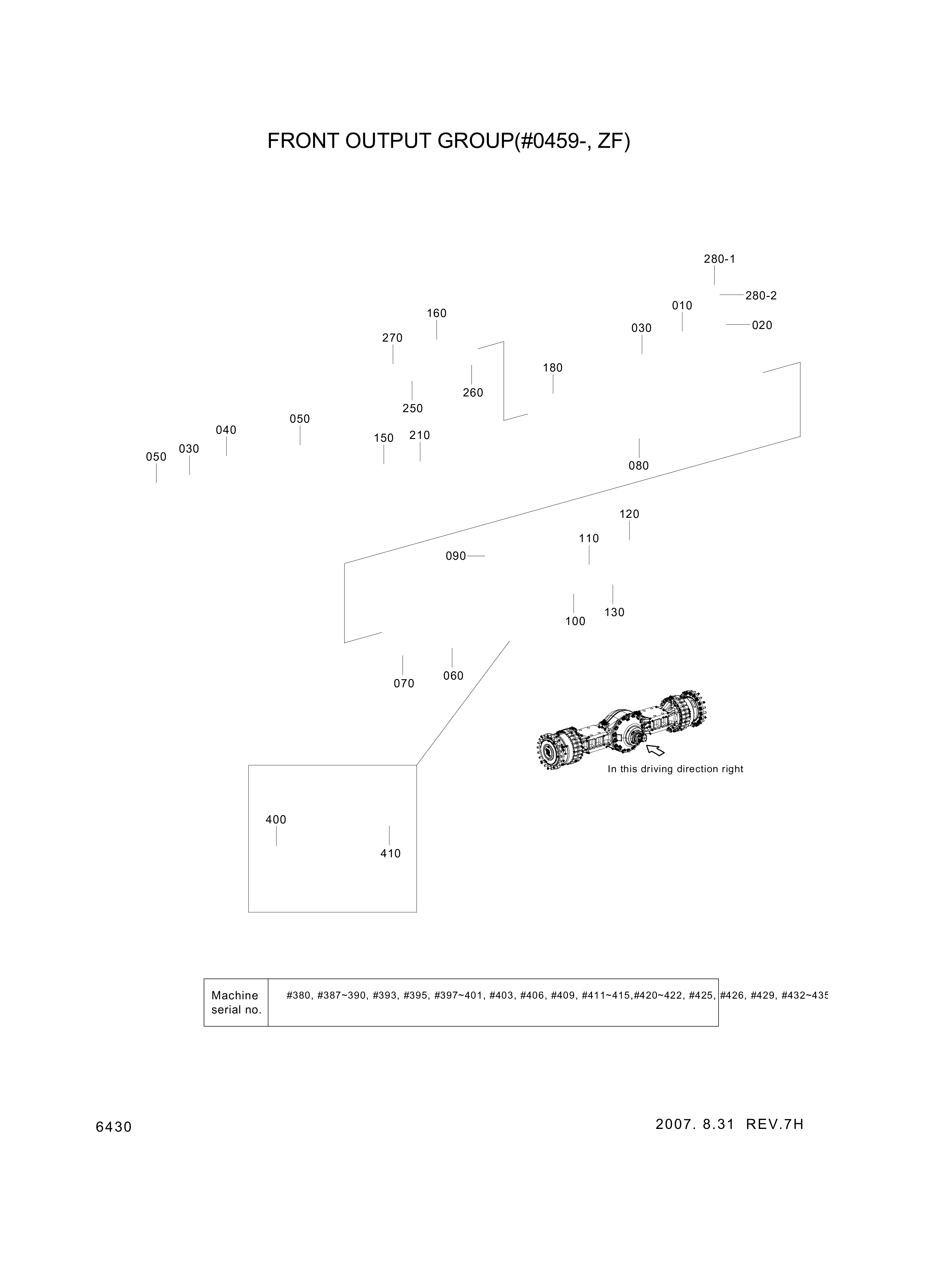 drawing for Hyundai Construction Equipment ZGAQ-03993 - GEAR-RING