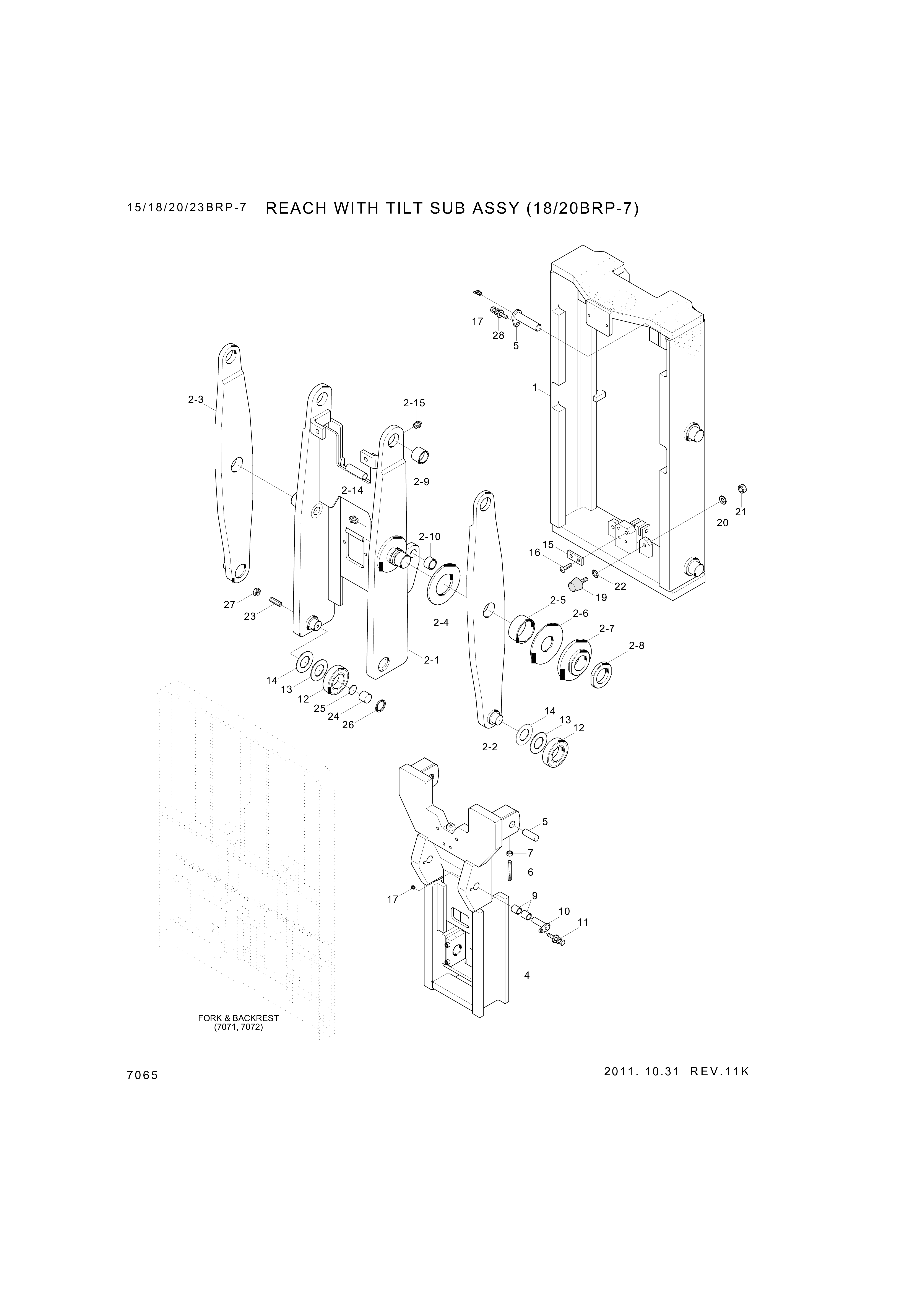 drawing for Hyundai Construction Equipment S211-08000B - NUT-LOCK