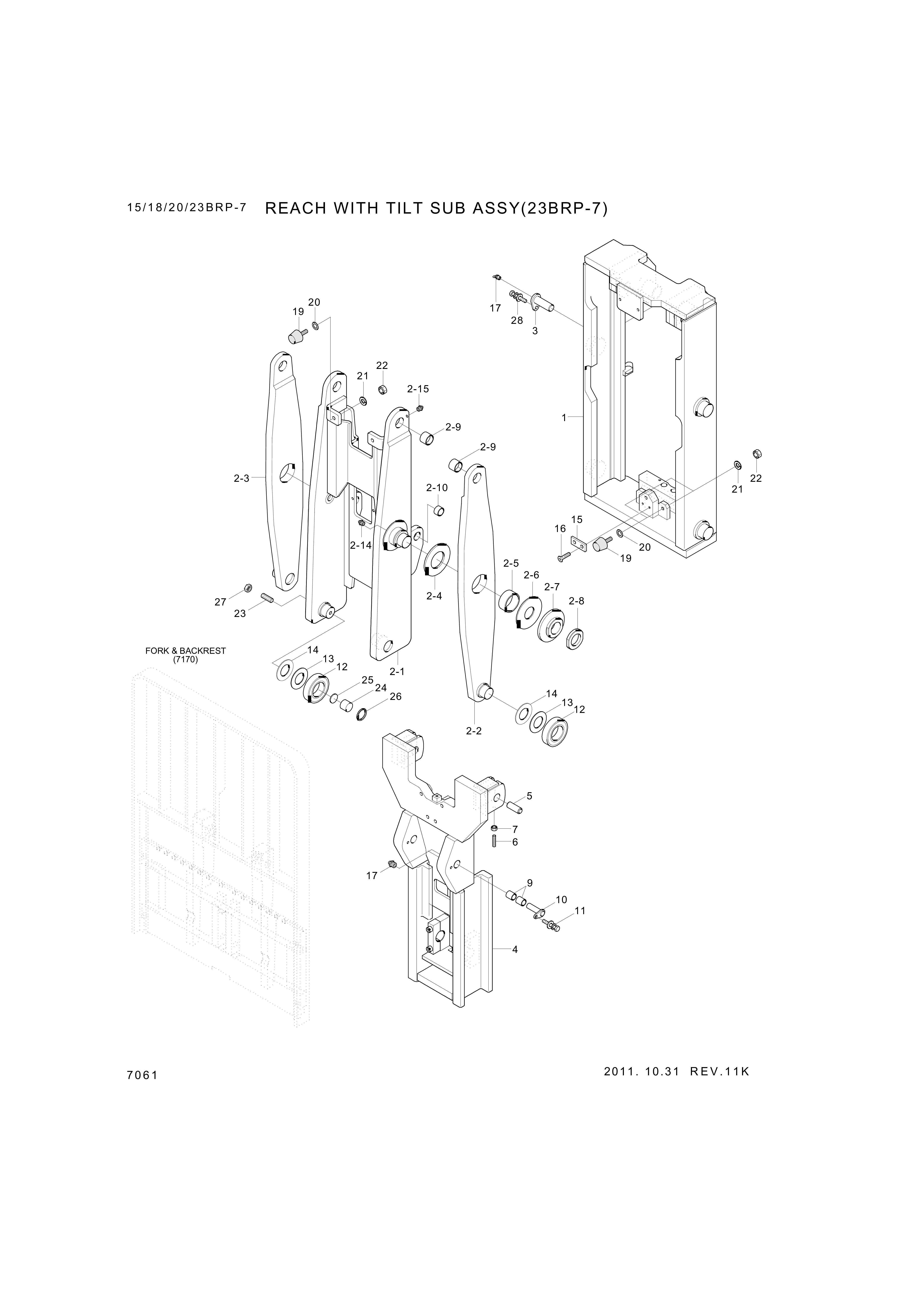 drawing for Hyundai Construction Equipment S211-08000B - NUT-LOCK