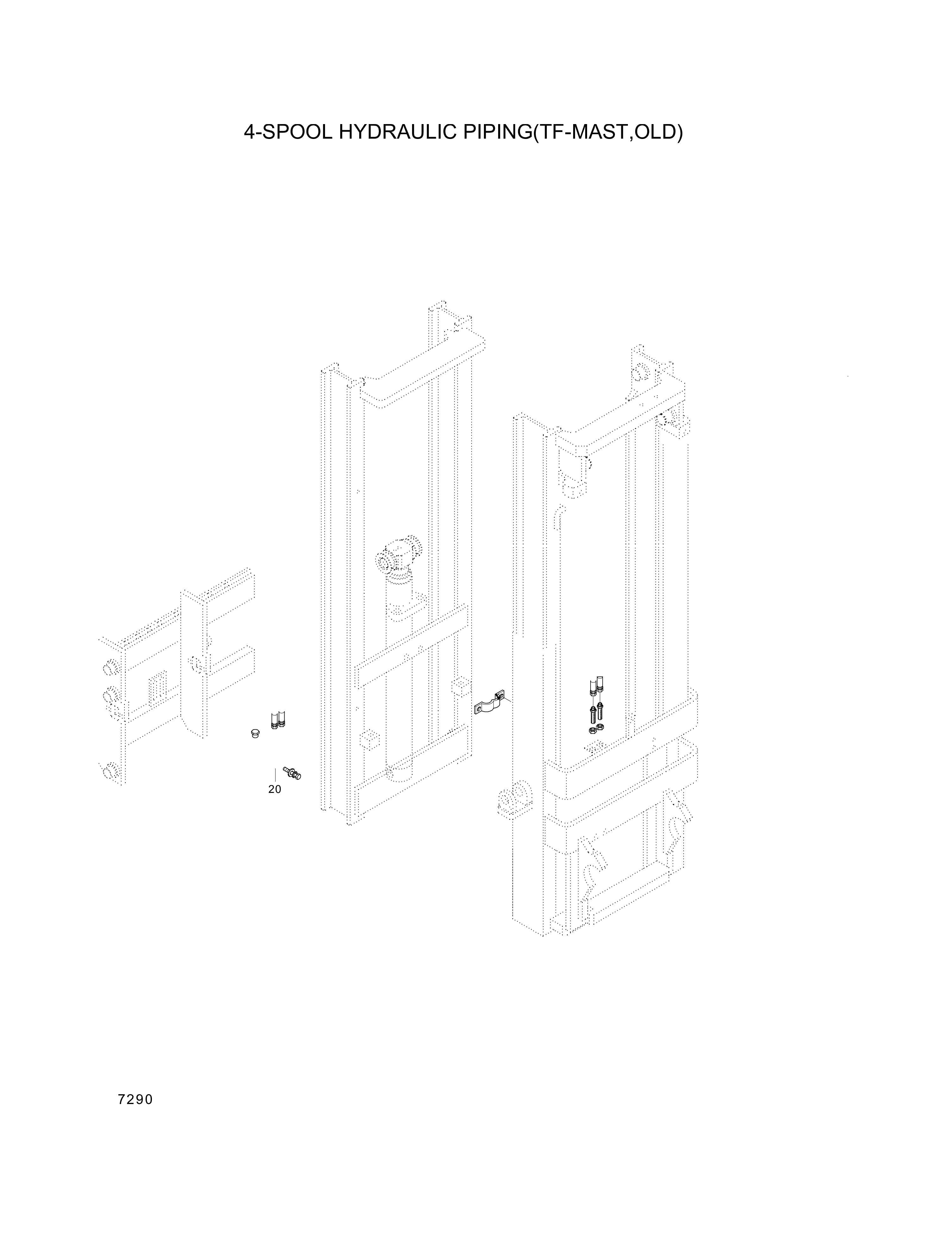 drawing for Hyundai Construction Equipment P930-064032 - HOSE ASSY-ORFS&THD