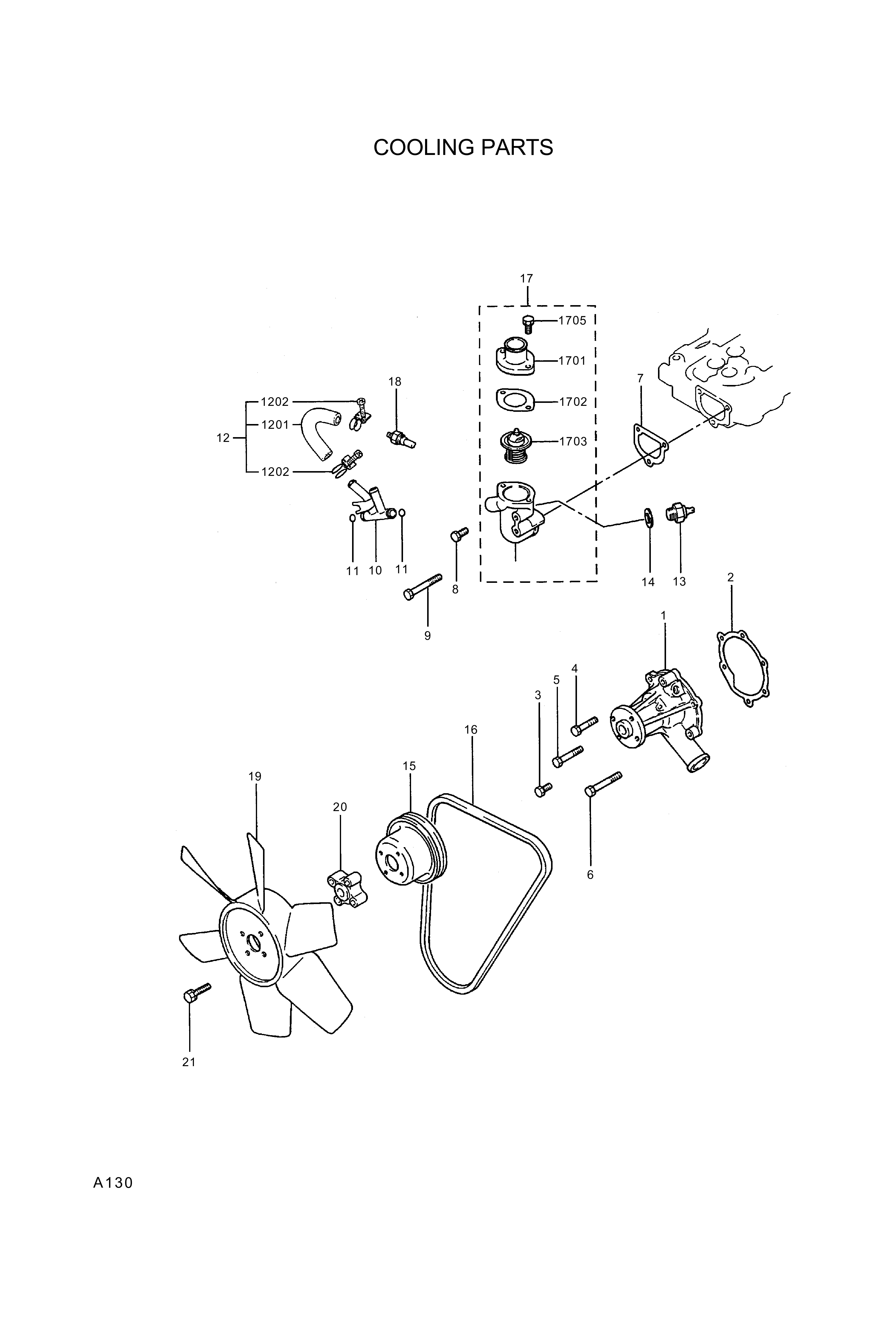 drawing for Hyundai Construction Equipment XJAF-01186 - SENDER UNIT