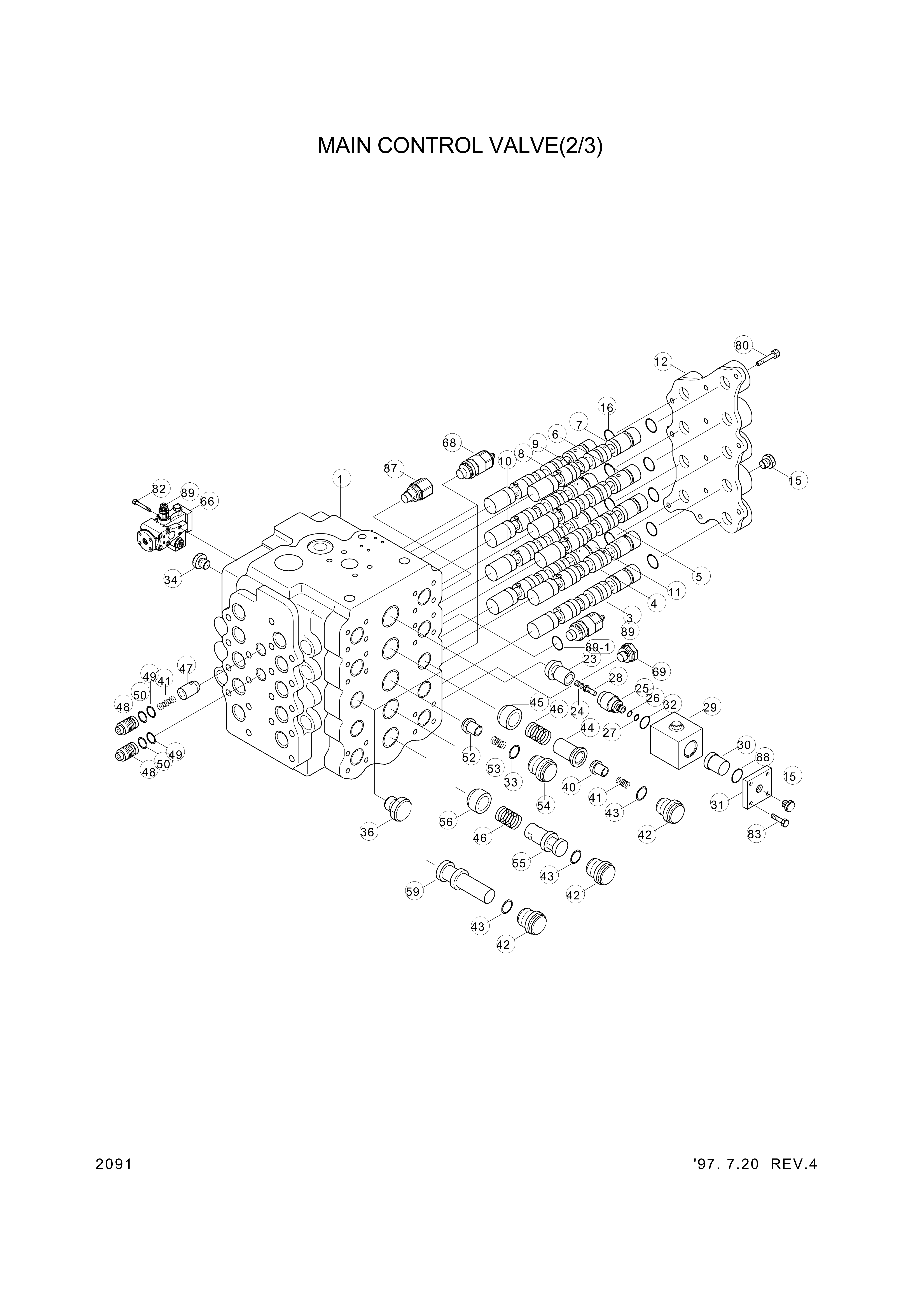 Technical drawing of Hyundai Construction Equipment 95113-02290 O-RING with dimensions and layout (figure 2)