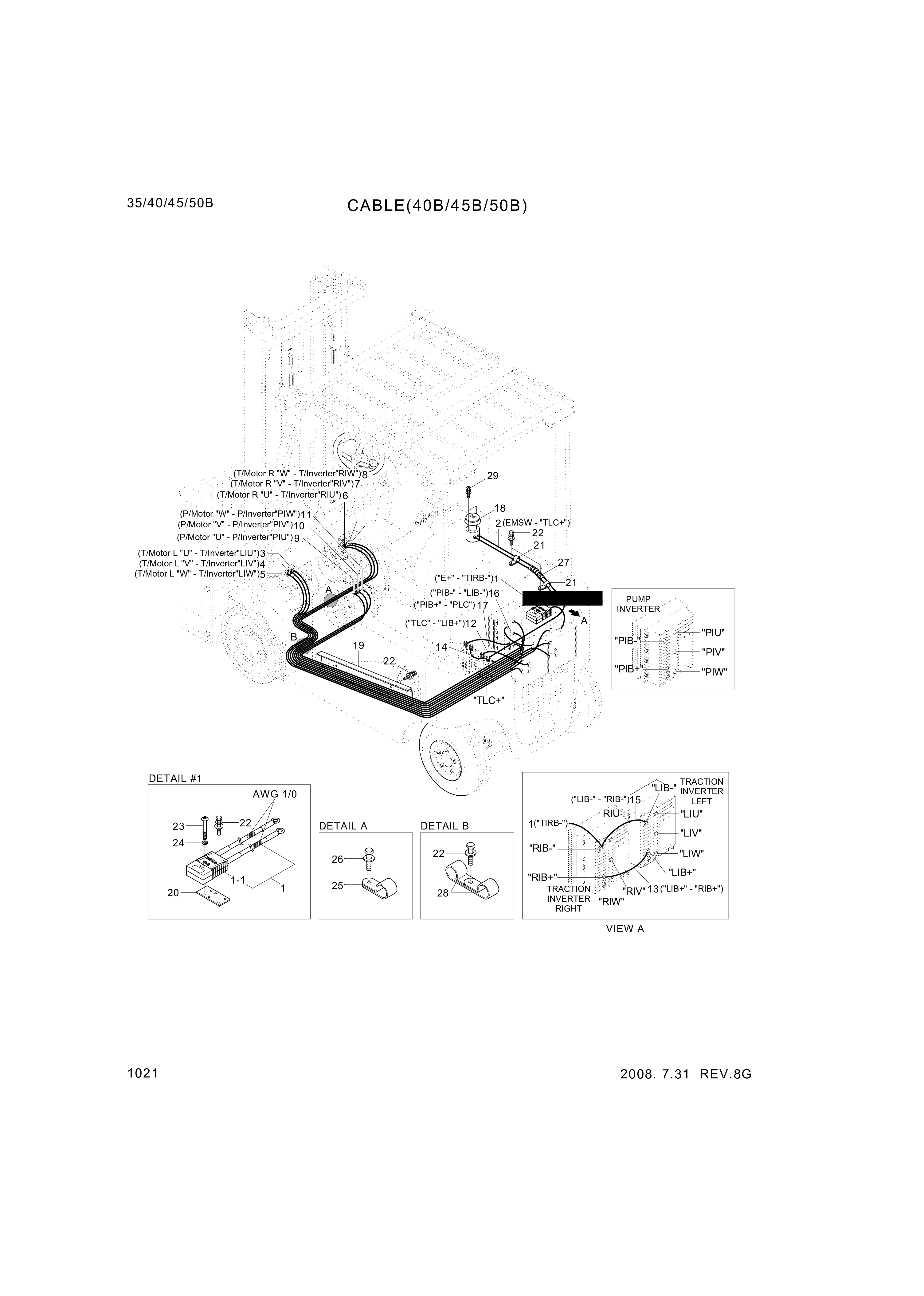 Technical drawing of Hyundai Construction Equipment S151-060406 BOLT-TAP with dimensions and layout