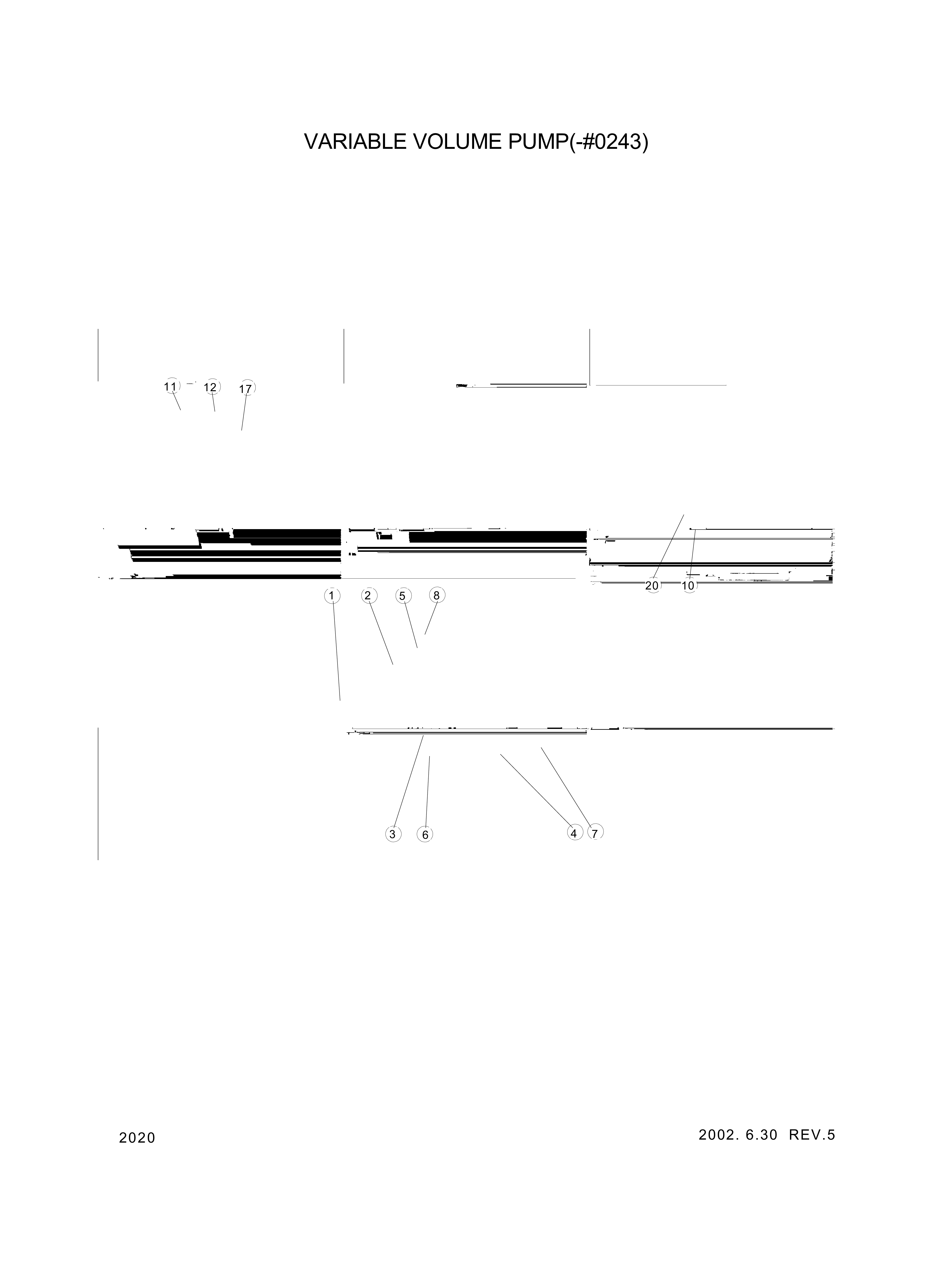 drawing for Hyundai Construction Equipment XKAH-00841 - PUMP ASSY-GEAR