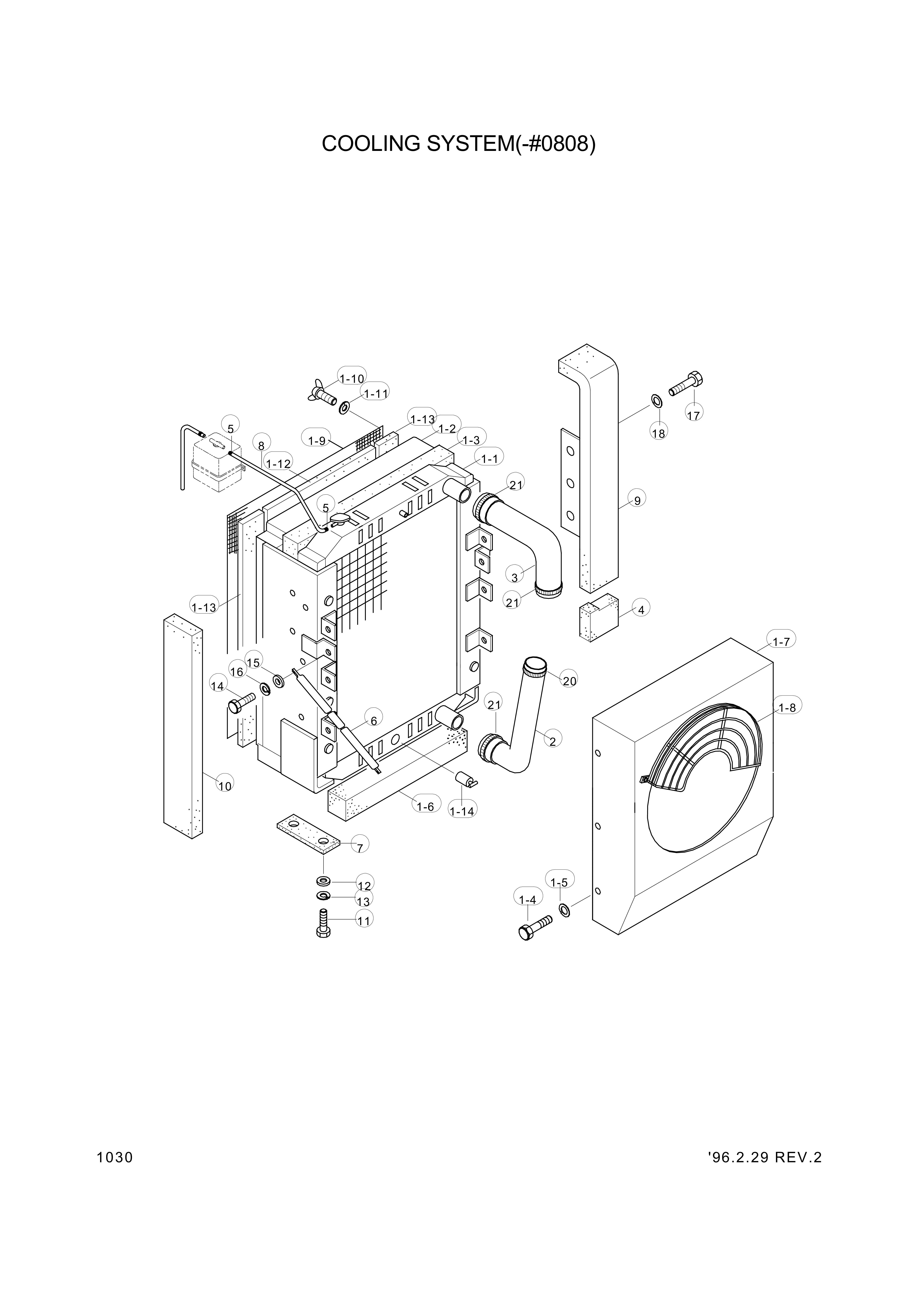 Technical drawing of Hyundai Construction Equipment 9327309-05 BOLT-HEX with dimensions and layout (figure 4)