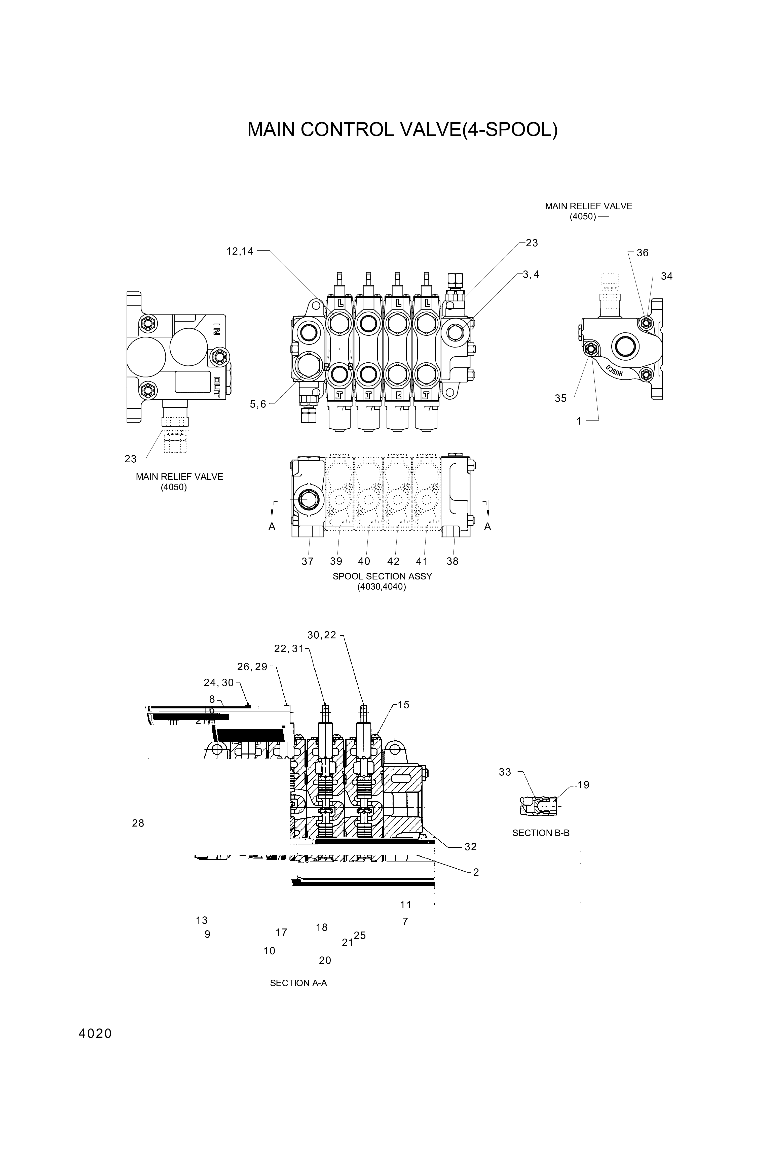 drawing for Hyundai Construction Equipment 6027-44 - Tie Rod