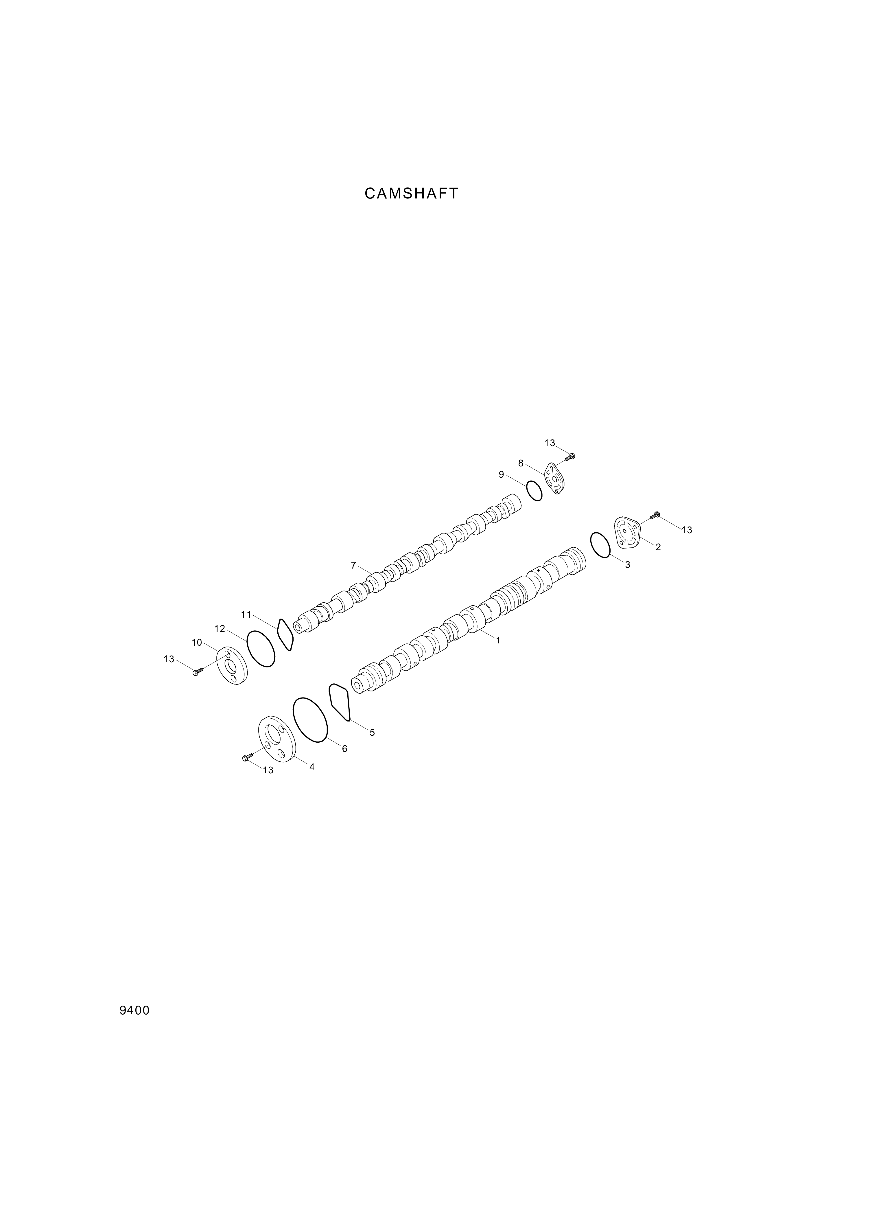 Technical drawing of Hyundai Construction Equipment YUBP-05738 SUPPORT with dimensions and layout