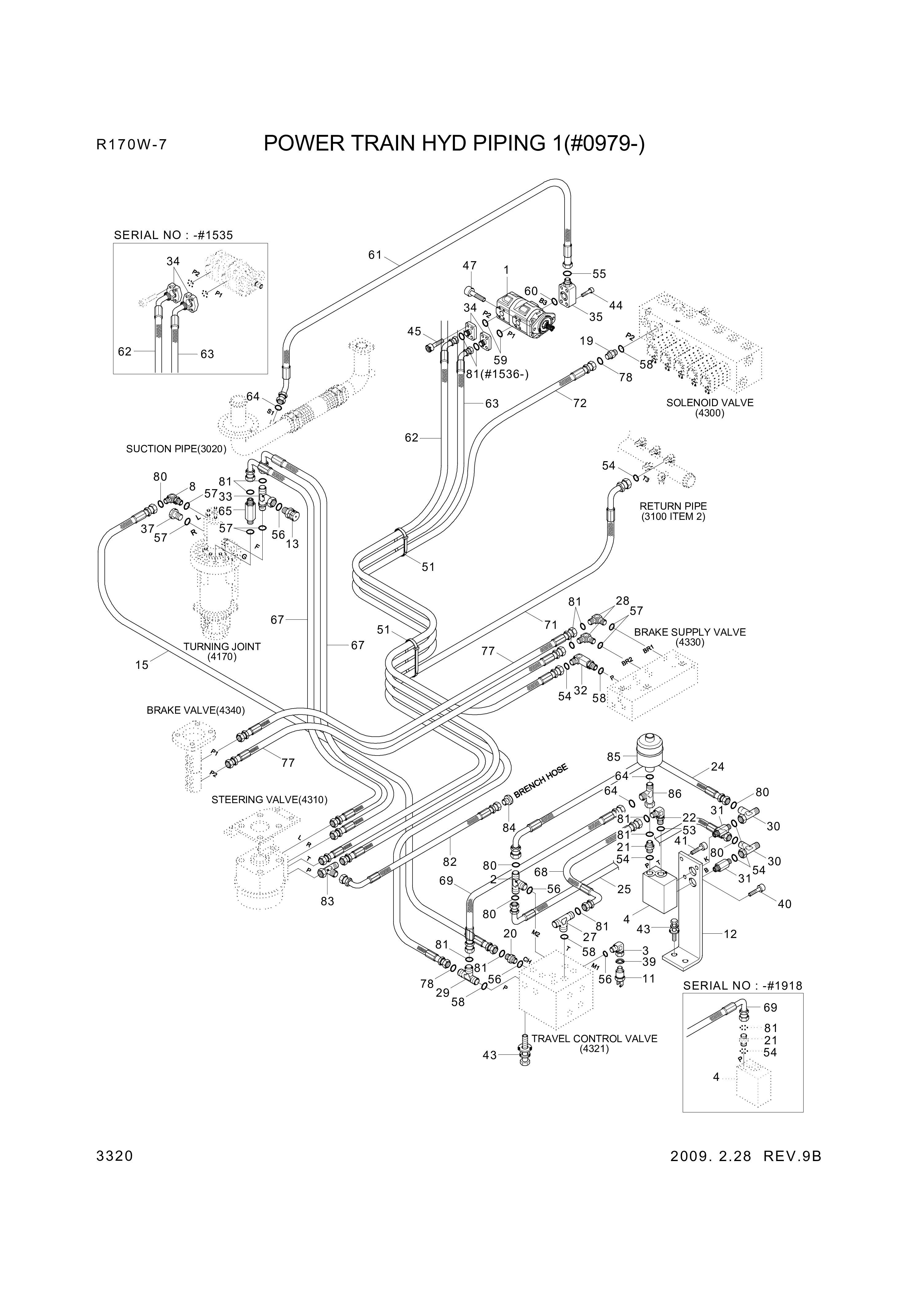 drawing for Hyundai Construction Equipment P930-066036 - HOSE ASSY-ORFS&THD