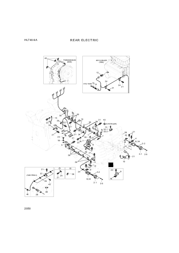 drawing for Hyundai Construction Equipment 21L7-60290 - HOUSING-RECEP