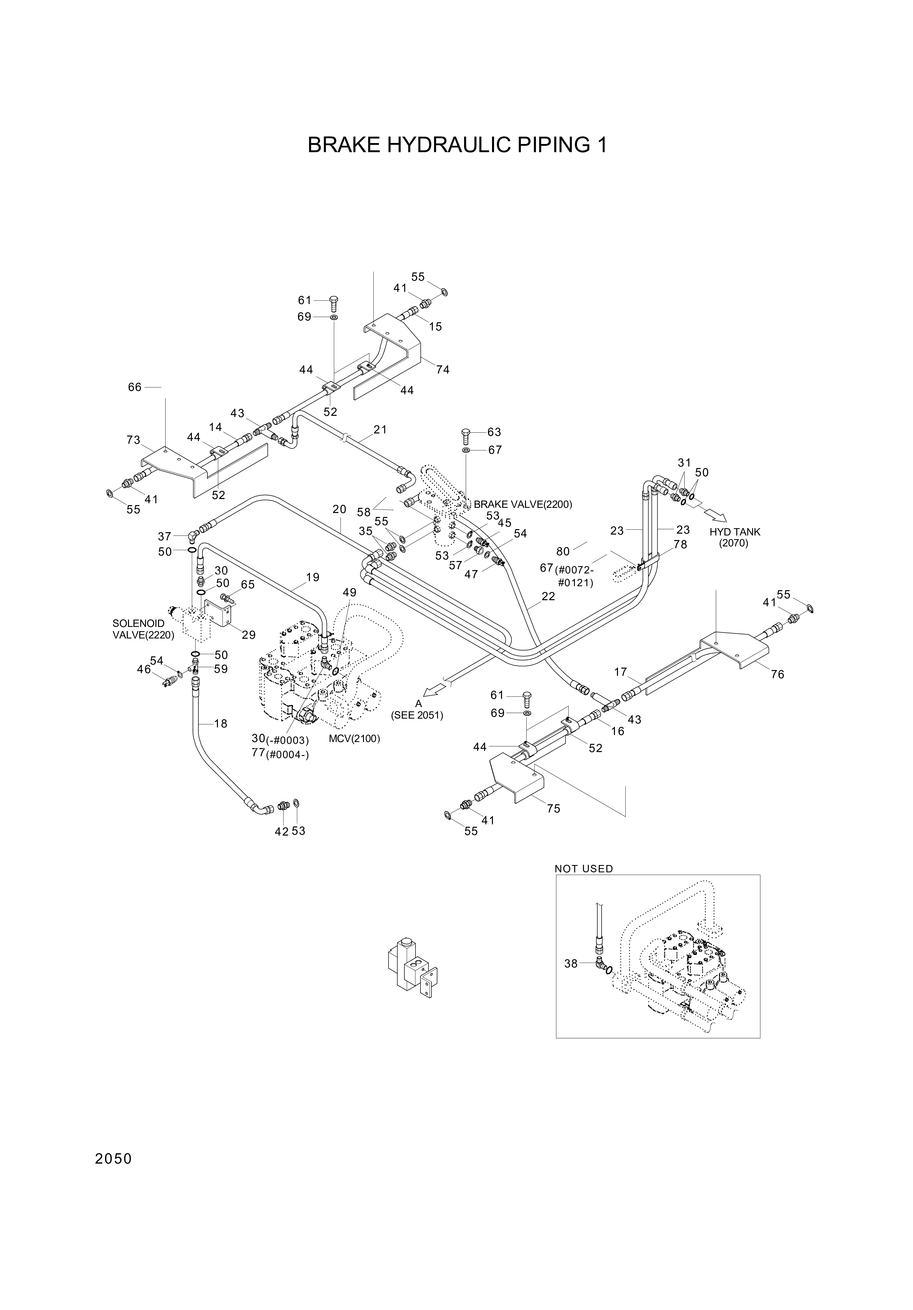 drawing for Hyundai Construction Equipment 31L6-03130 - PLATE-LH