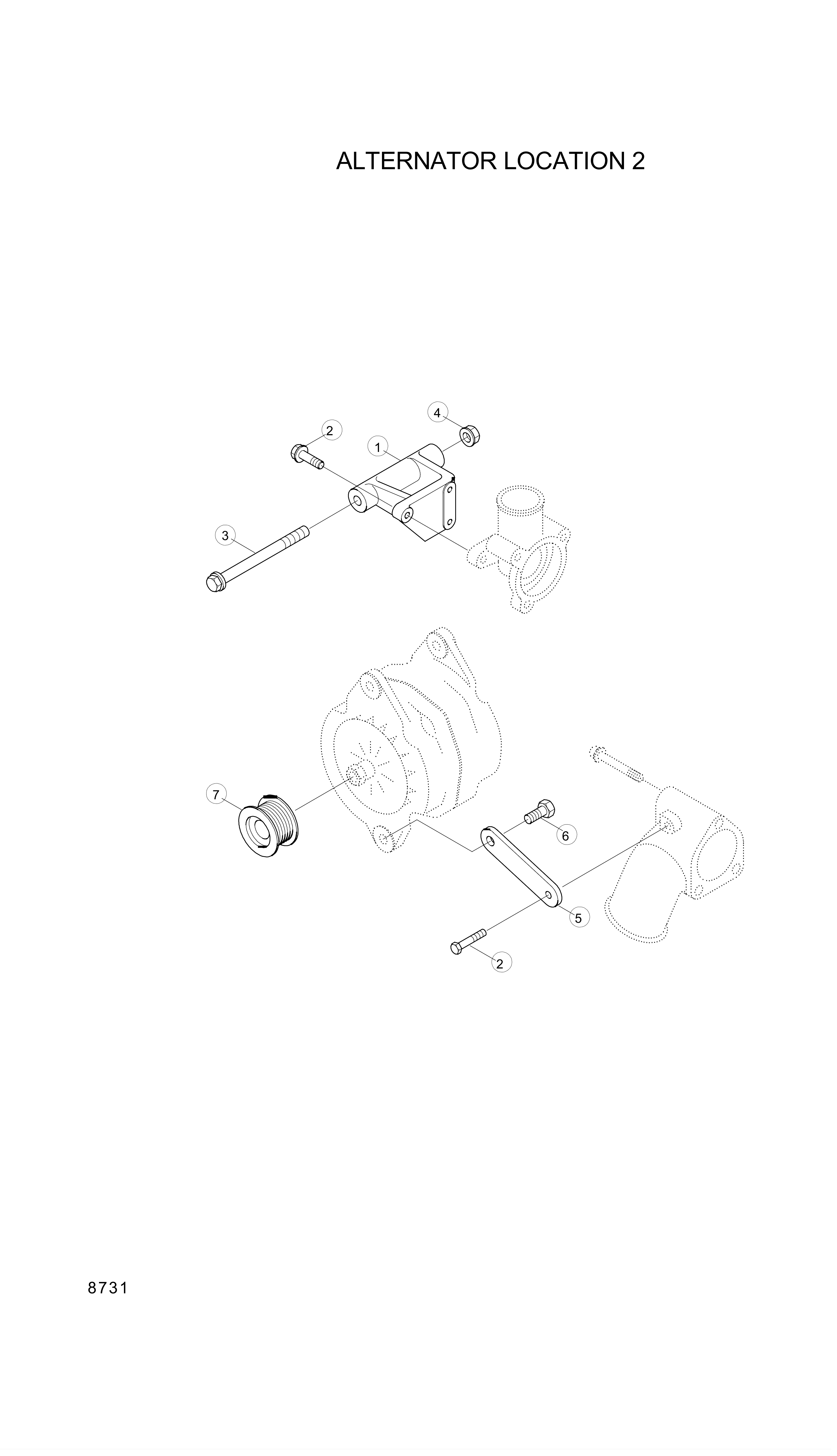 Technical drawing of Hyundai Construction Equipment YUBP-06932 SCREW with dimensions and layout (figure 3)