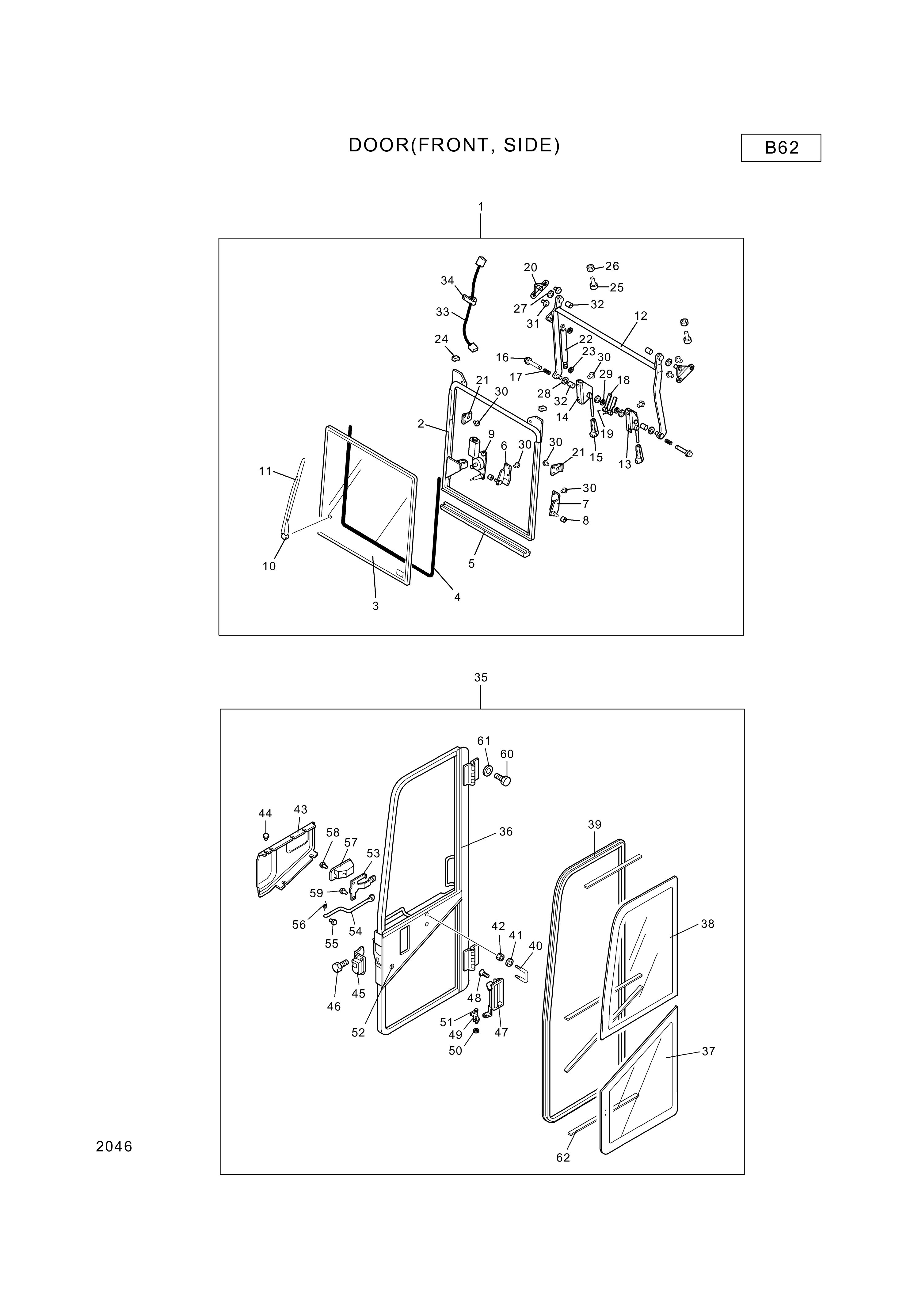 drawing for Hyundai Construction Equipment 999510816 - WASHER