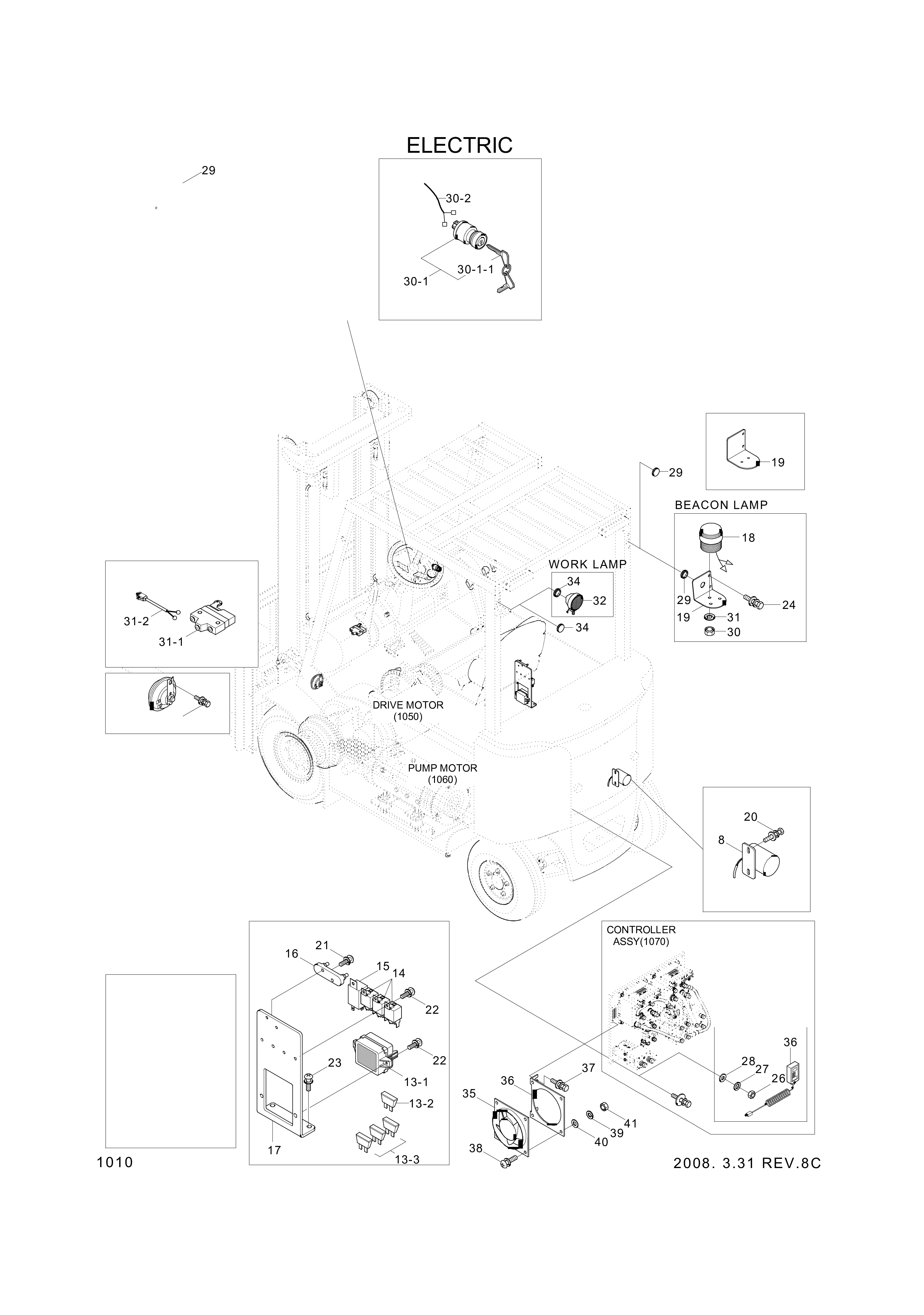 Technical drawing of Hyundai Construction Equipment S161-040452 BOLT-CROSS RD with dimensions and layout (figure 2)