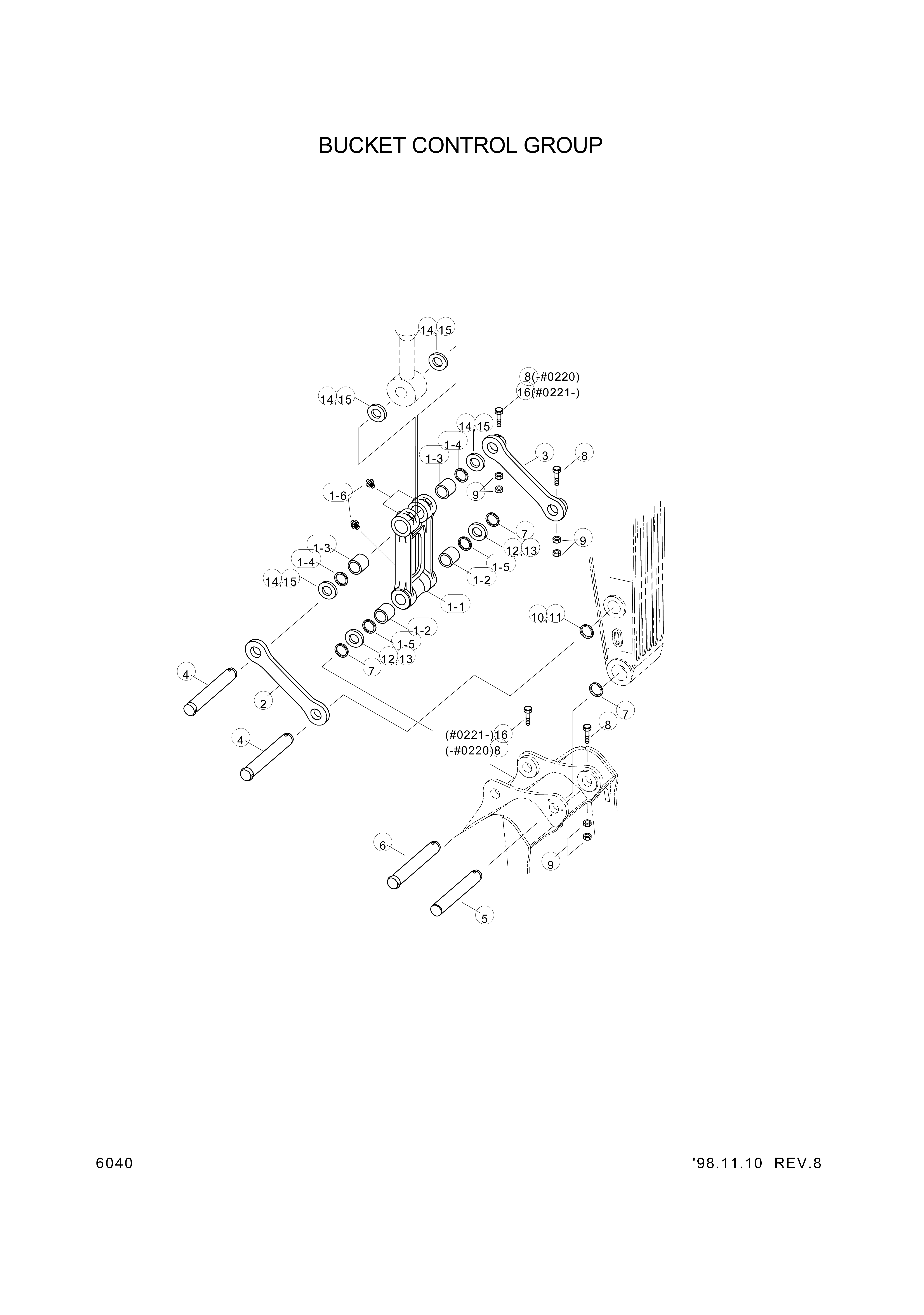 Technical drawing of Hyundai Construction Equipment S392-100165 SHIM-ROUND 2.0 with dimensions and layout (figure 2)
