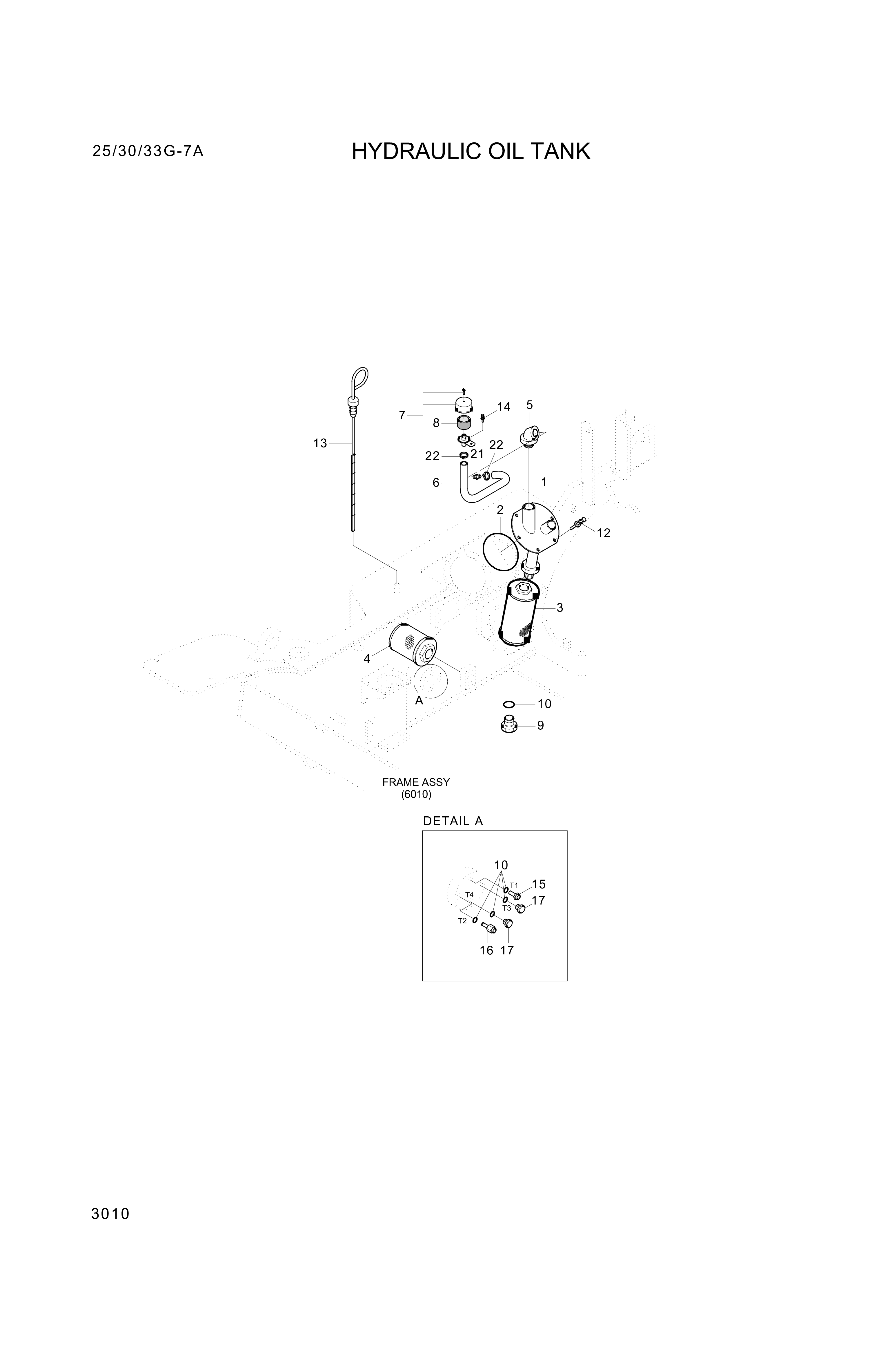 drawing for Hyundai Construction Equipment 35HF-30030 - FLANGE ASSY-TANK