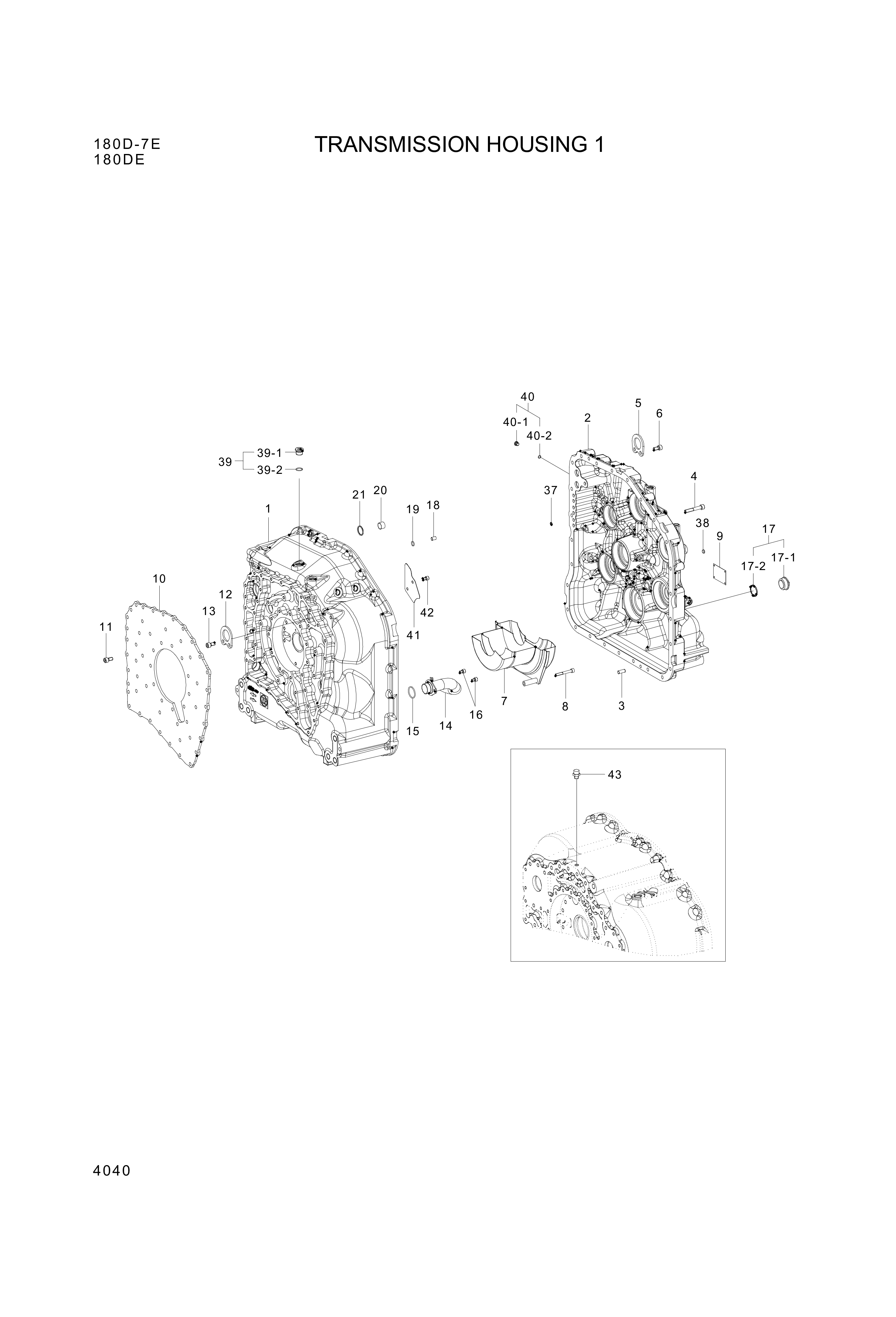 drawing for Hyundai Construction Equipment ZGAQ-03810 - PIPE