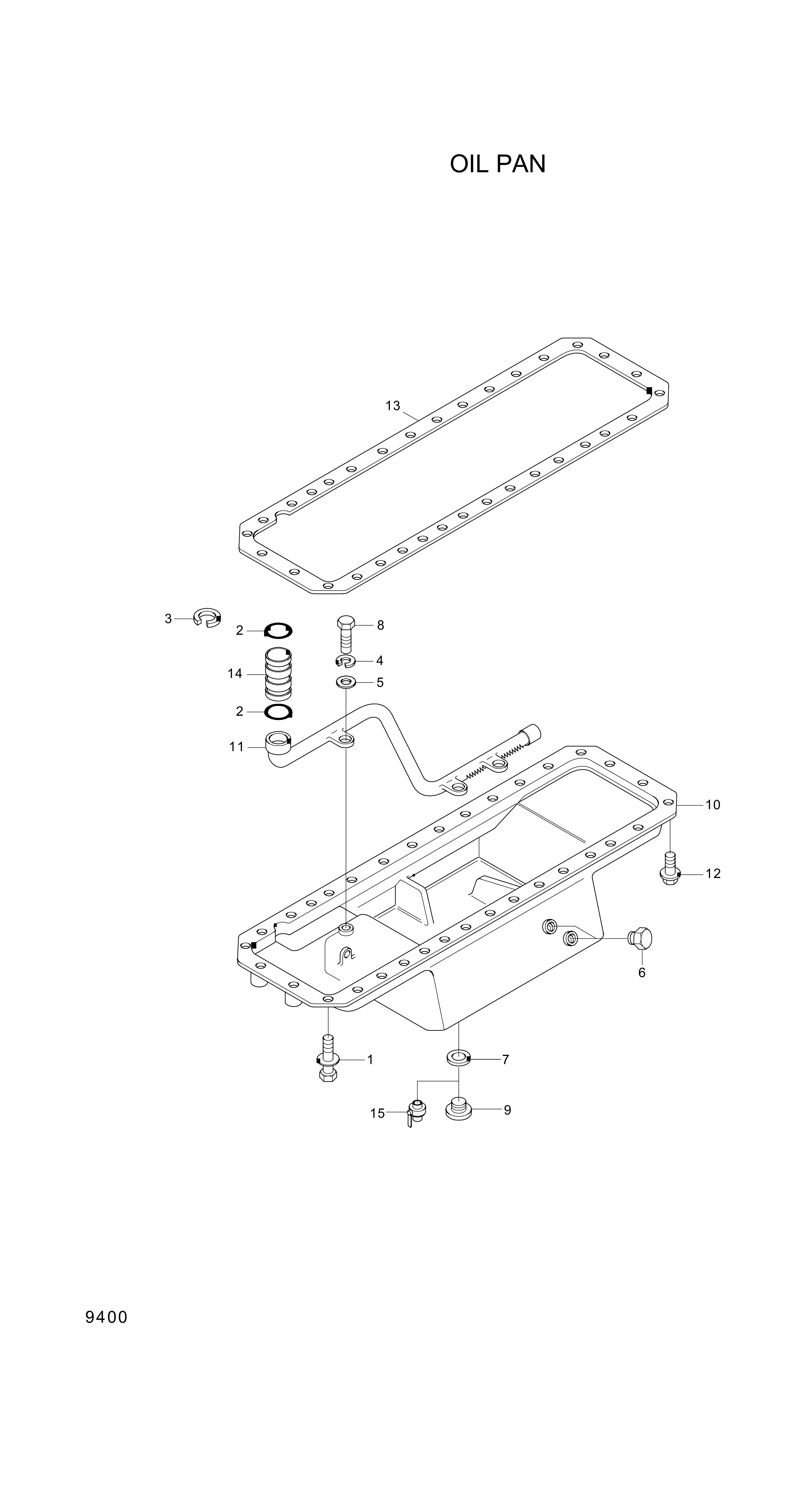 drawing for Hyundai Construction Equipment YUBP-05010 - PAN-OIL