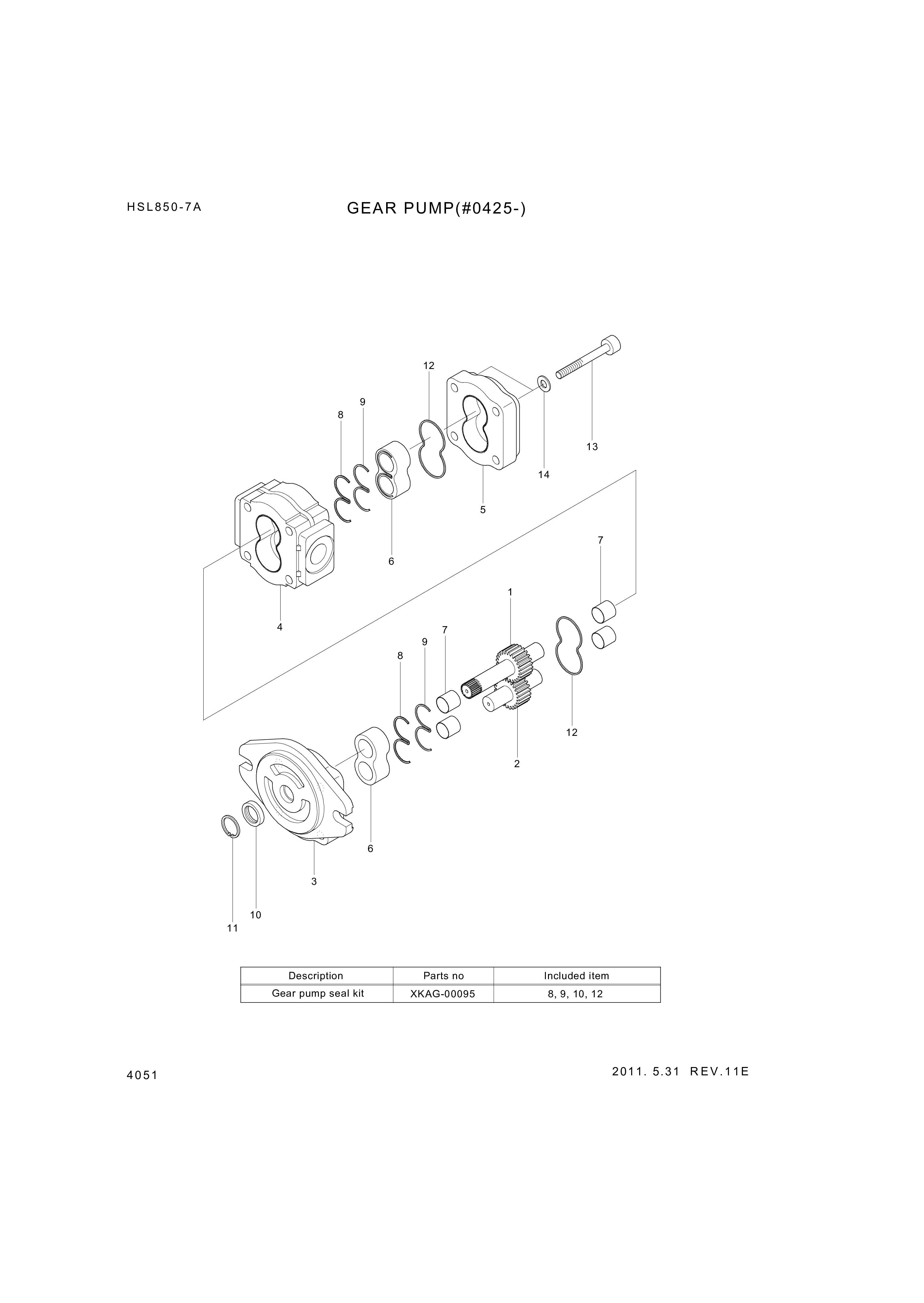 drawing for Hyundai Construction Equipment XKAG-00091 - RING-SNAP