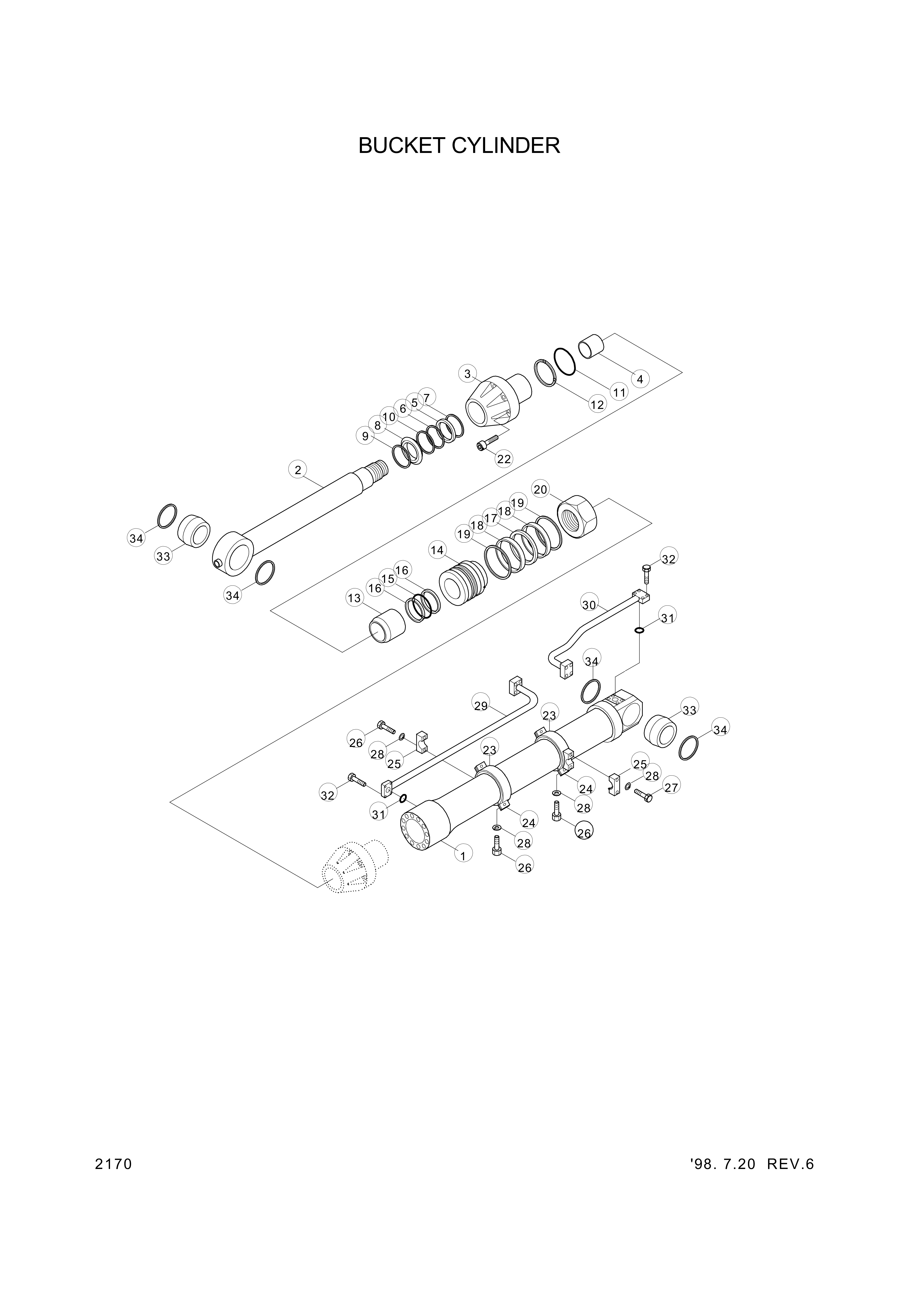 drawing for Hyundai Construction Equipment Y171-024001 - O-RING