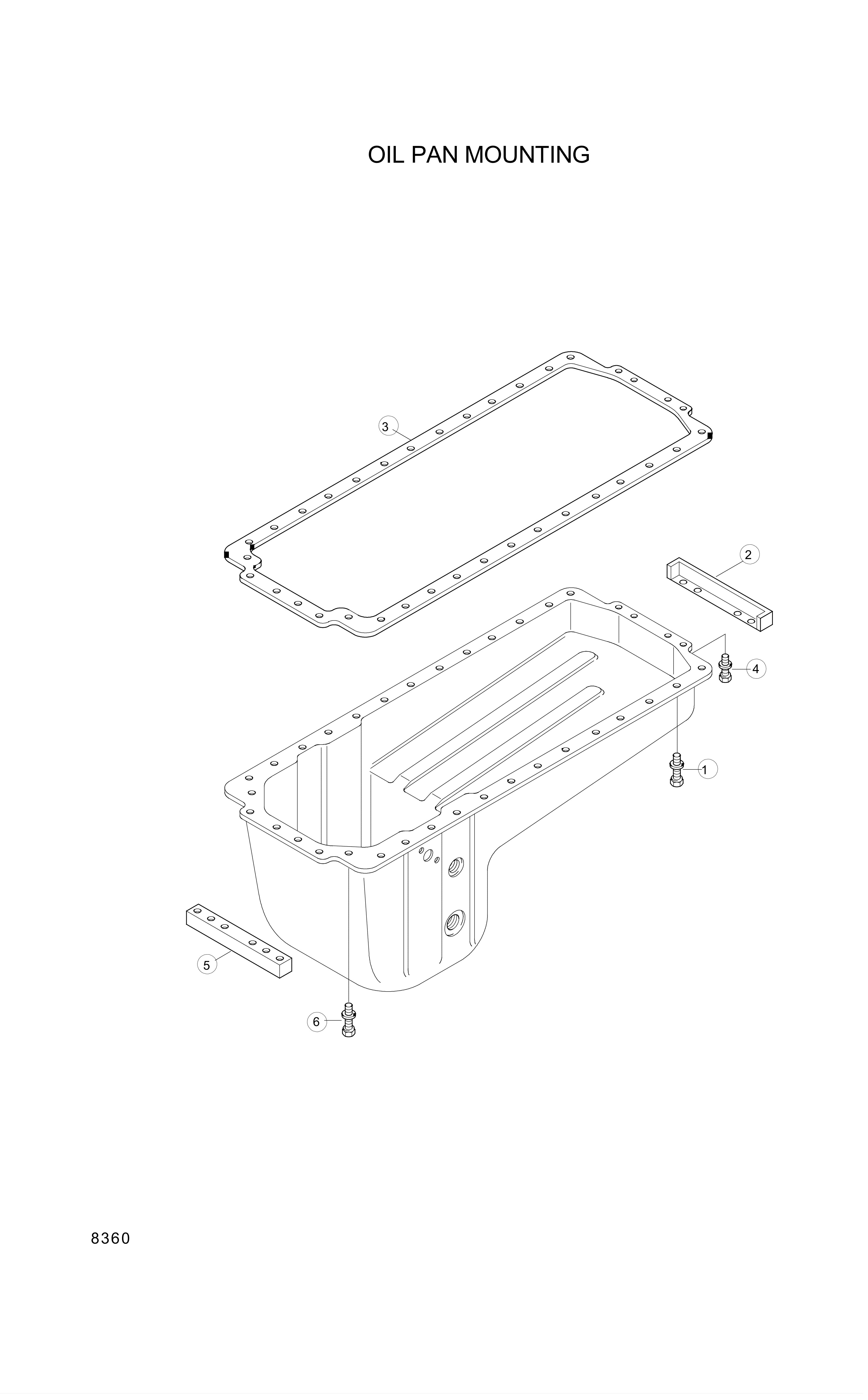 Technical drawing of Hyundai Construction Equipment YUBP-04807 GASKET with dimensions and layout