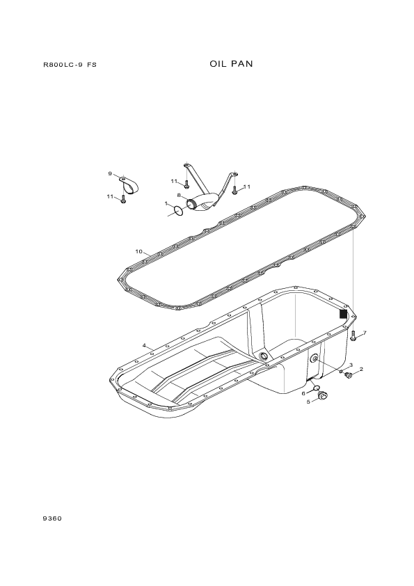 drawing for Hyundai Construction Equipment YUBP-05764 - PLUG-THREAD