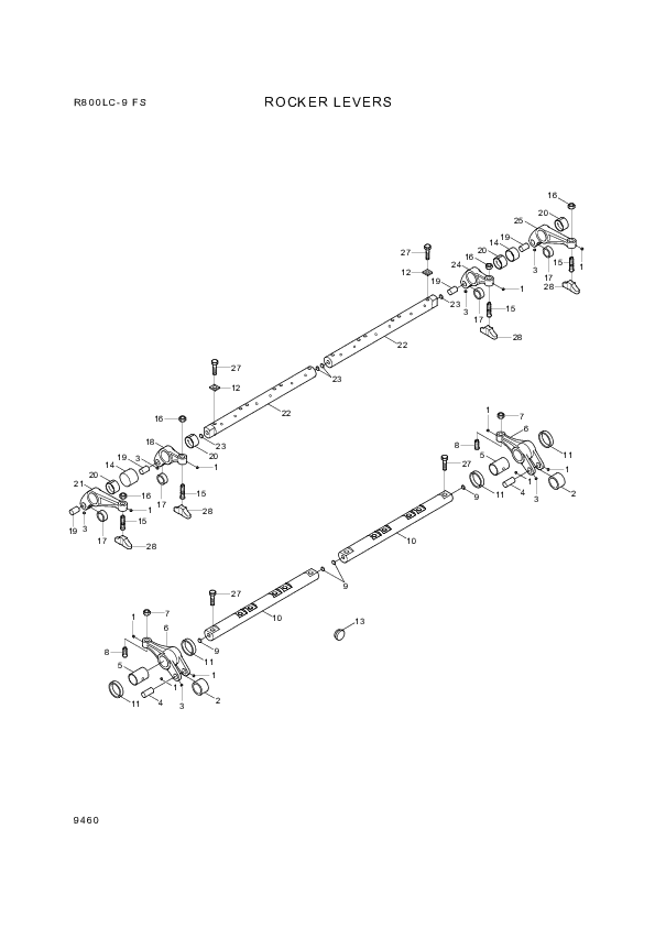drawing for Hyundai Construction Equipment YUBP-05732 - SPACER-THRUST