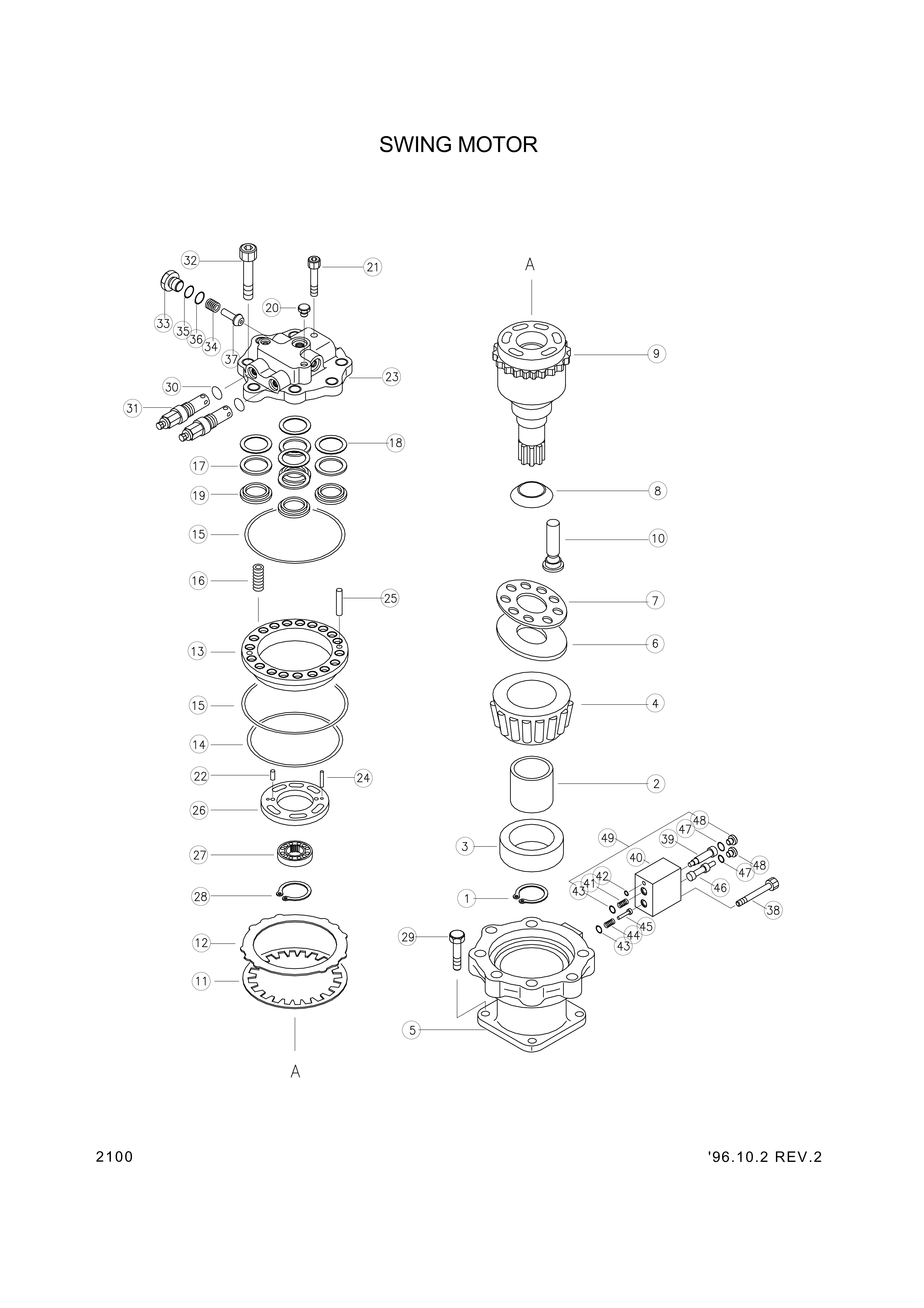 drawing for Hyundai Construction Equipment 3537-218 - RELIEF ASSY